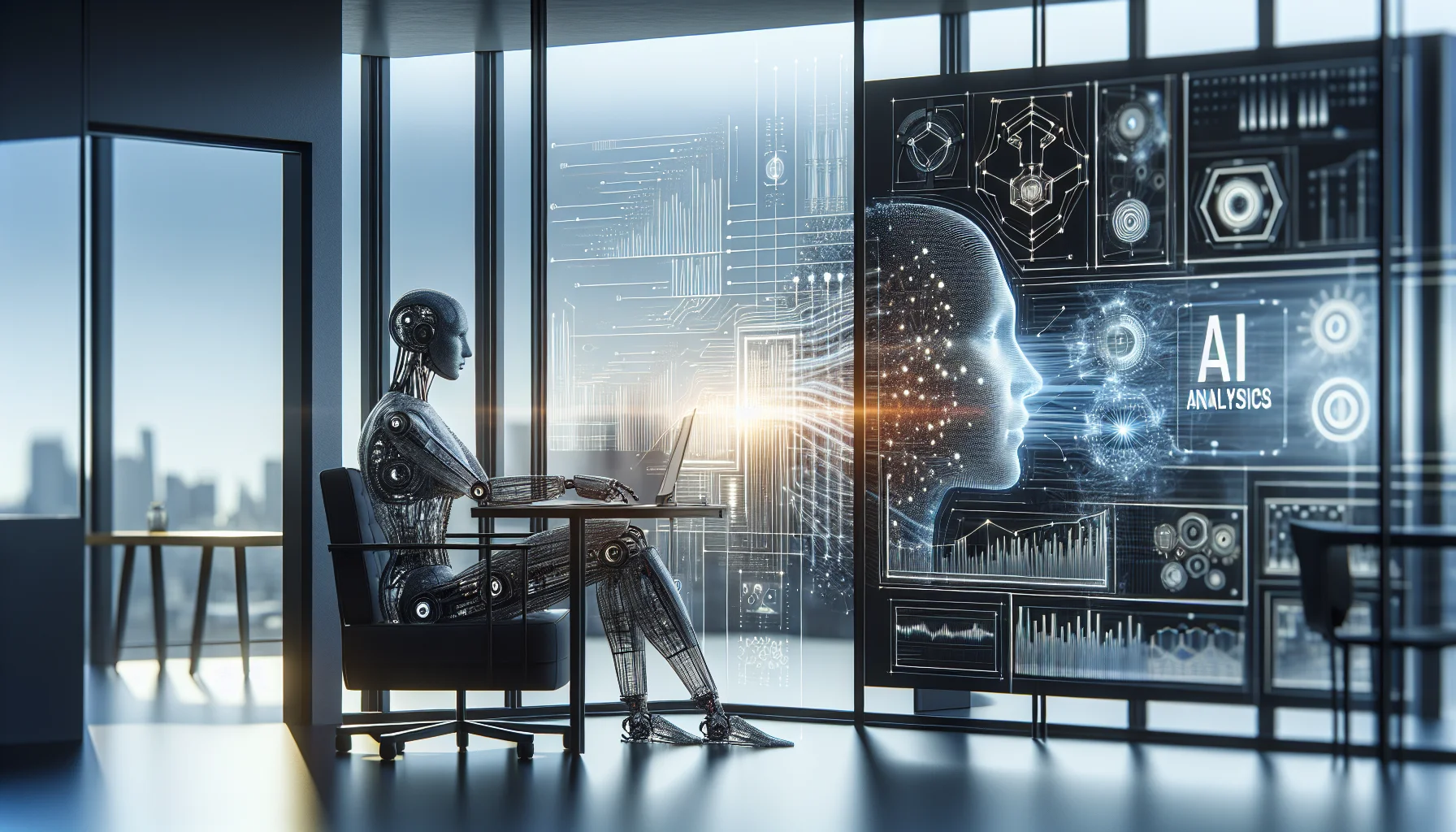 Leaders reviewing AI skill adoption pilot dashboard on laptop