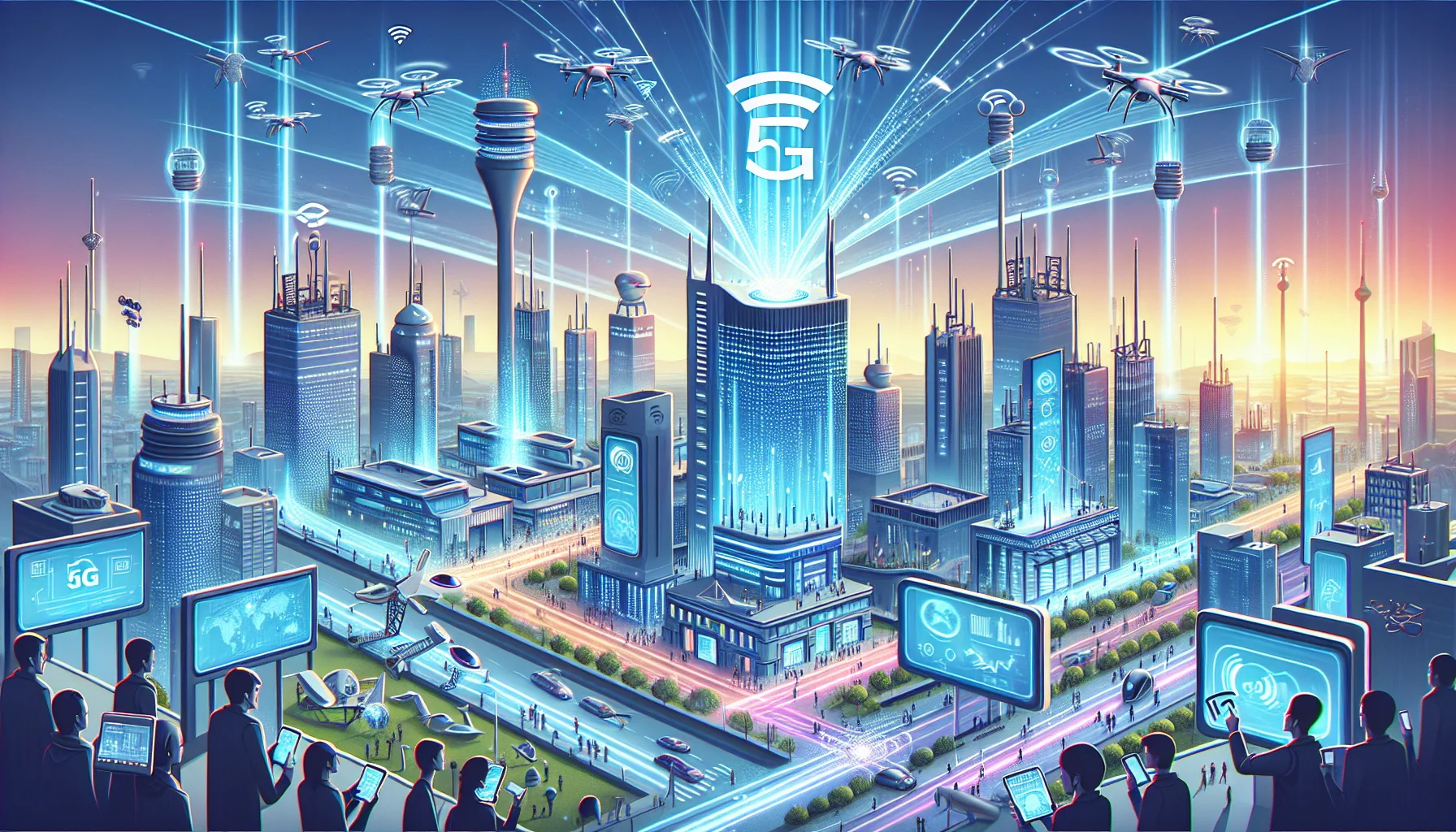 5G enterprise solutions comparison chart highlighting integration, scalability, and security features