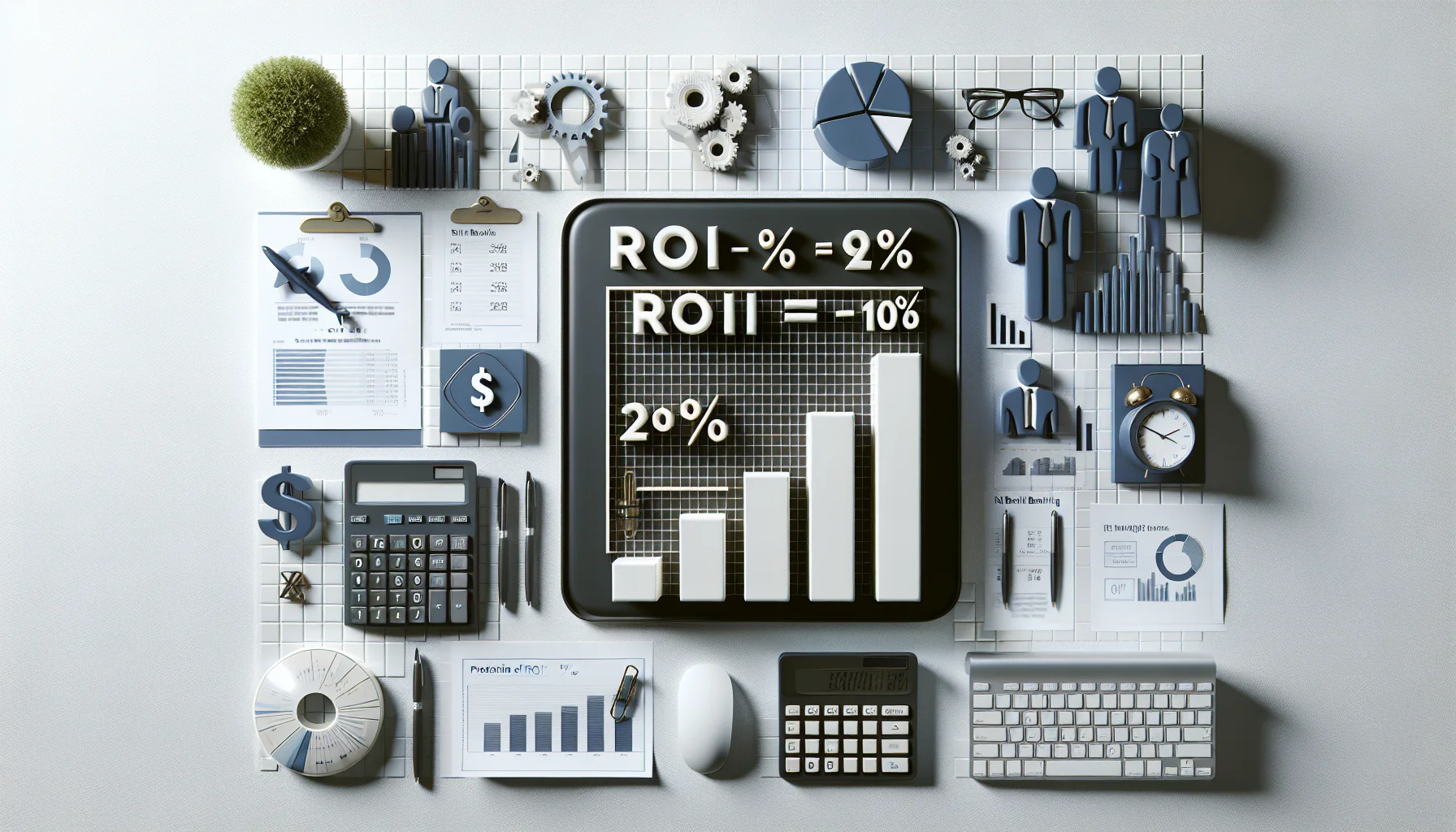 Team reviewing Excel template to calculate training ROI and impact
