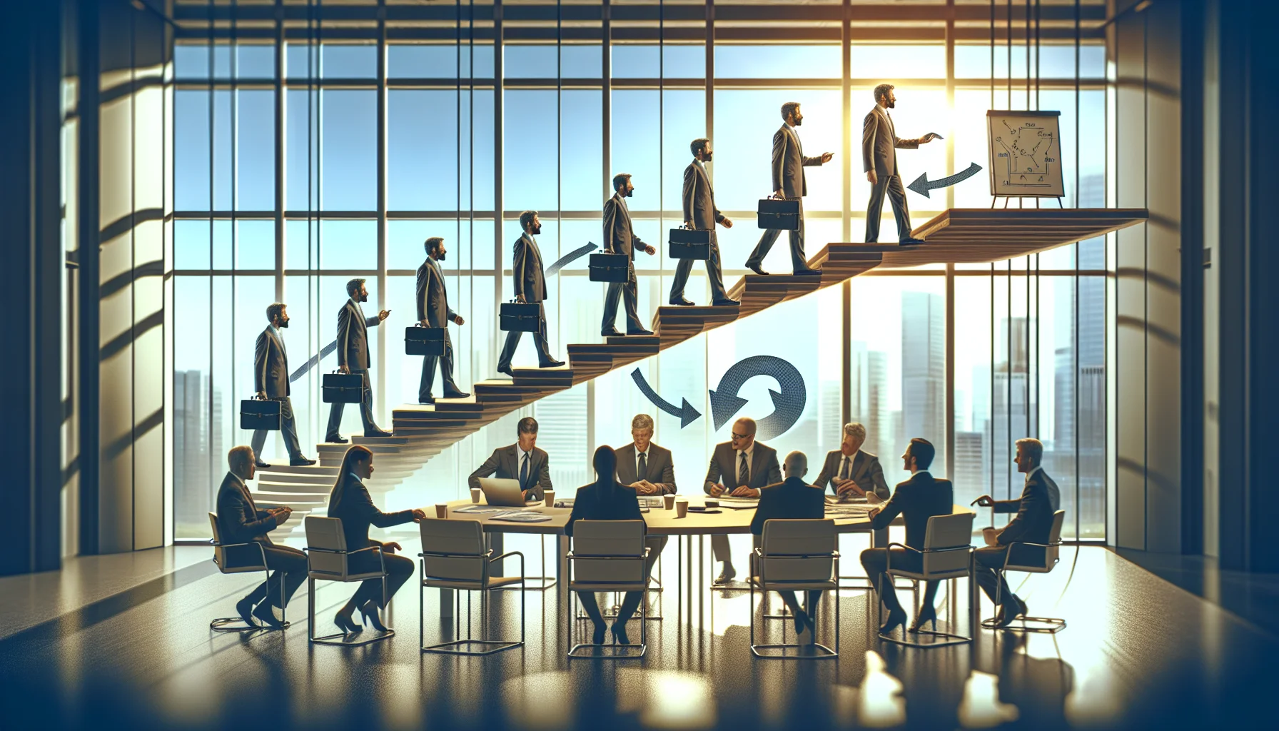 CTO mentoring senior engineers for senior engineer succession program