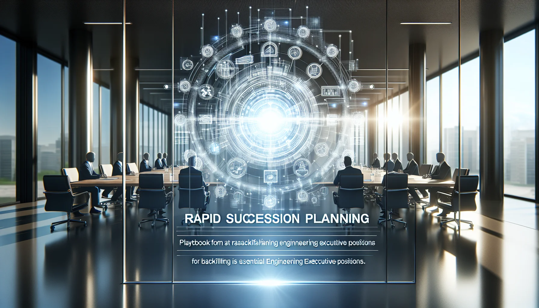 Team reviewing succession planning playbook for rapid CTO backfill