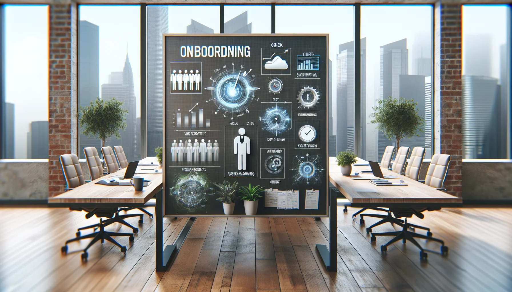 Accidental manager reviewing new manager checklist and onboarding plan