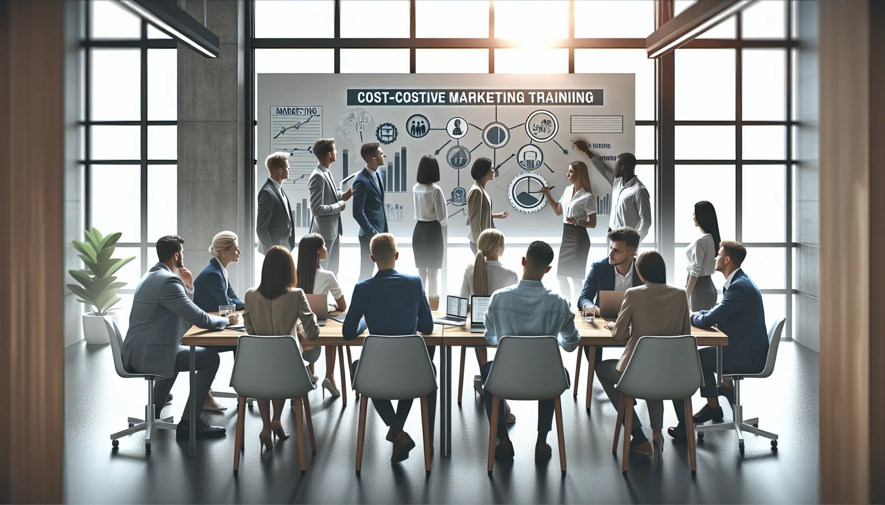 Marketing team workshop on cost effective marketing training strategies