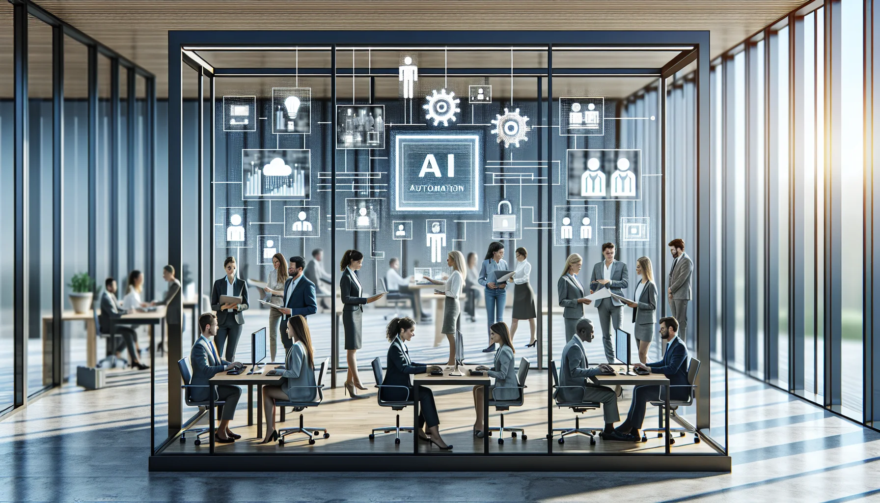 HR and IT team planning HR AI automation strategy