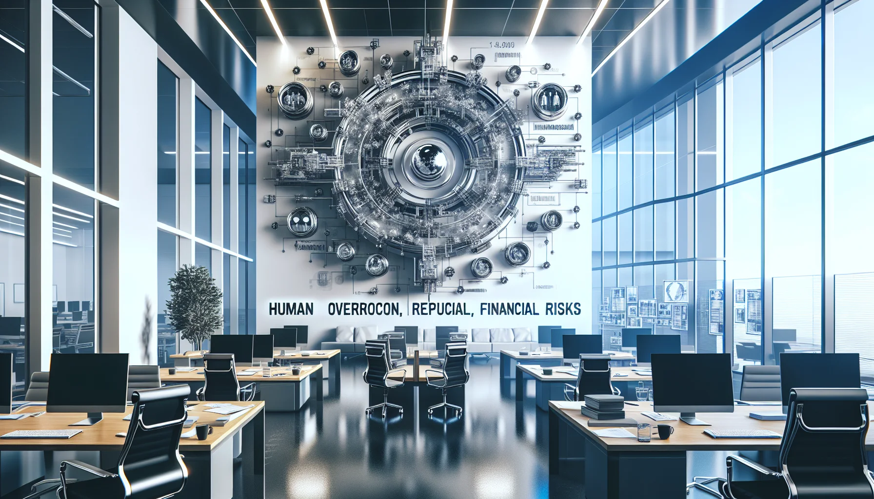 Team reviewing outputs to implement human oversight generative AI