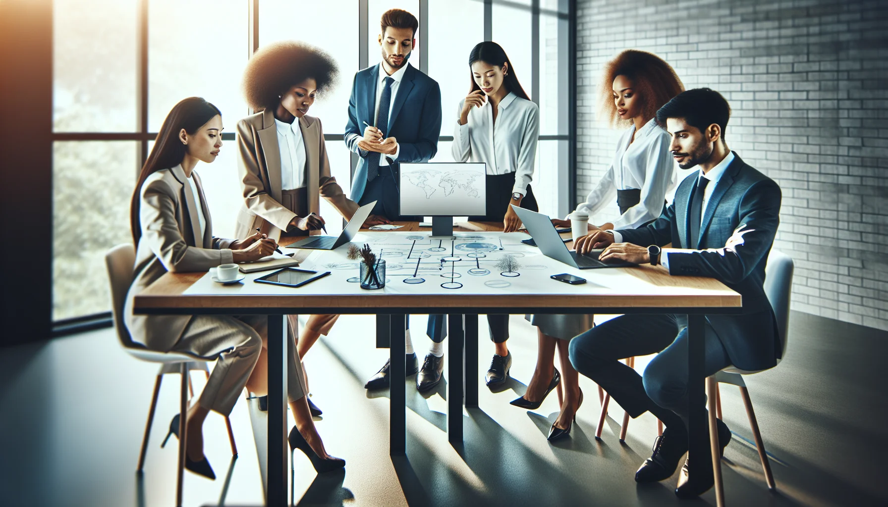 Remote team culture rituals with virtual team members collaborating