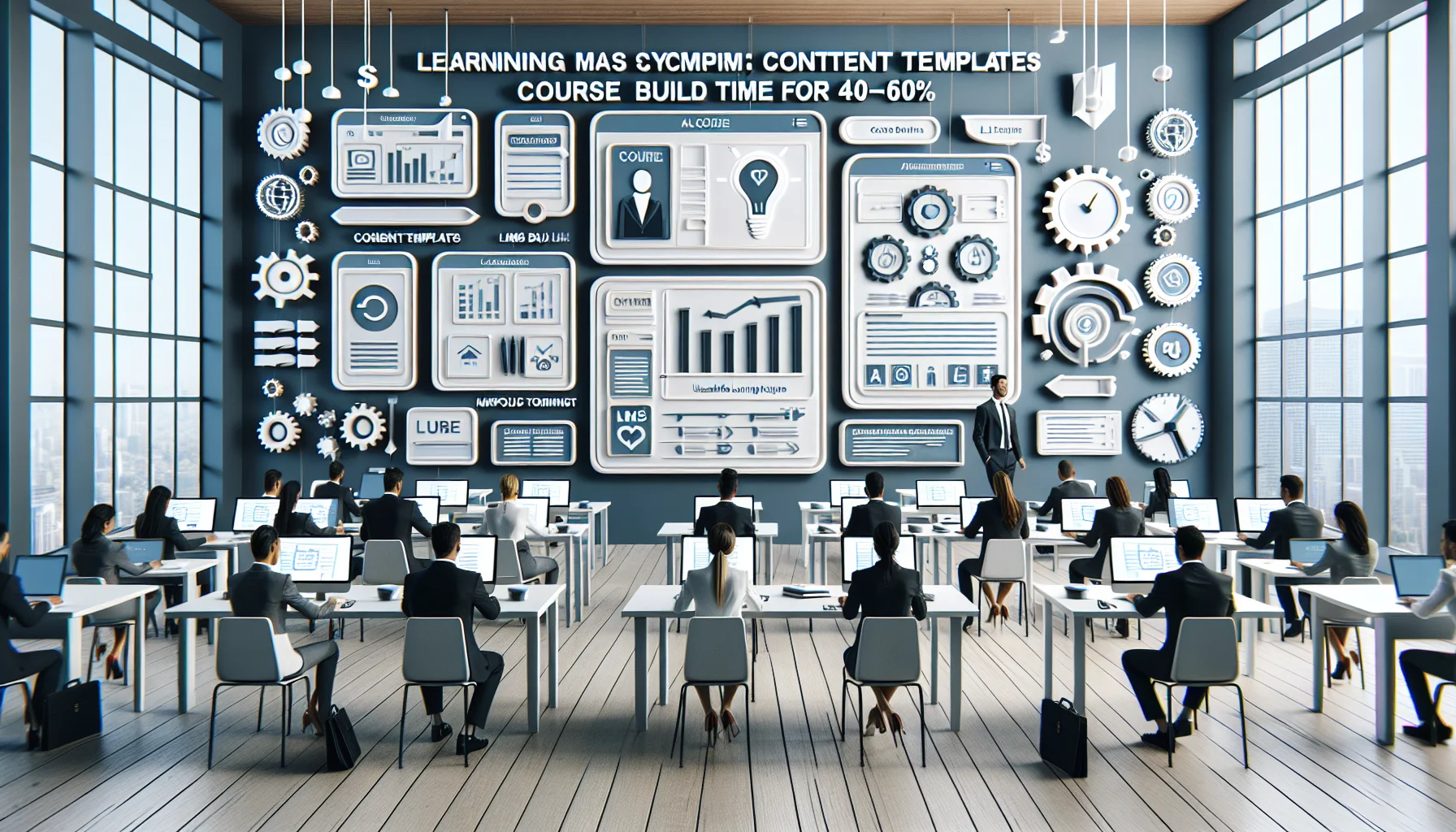 LMS dashboard comparing manual vs automated expiry workflows
