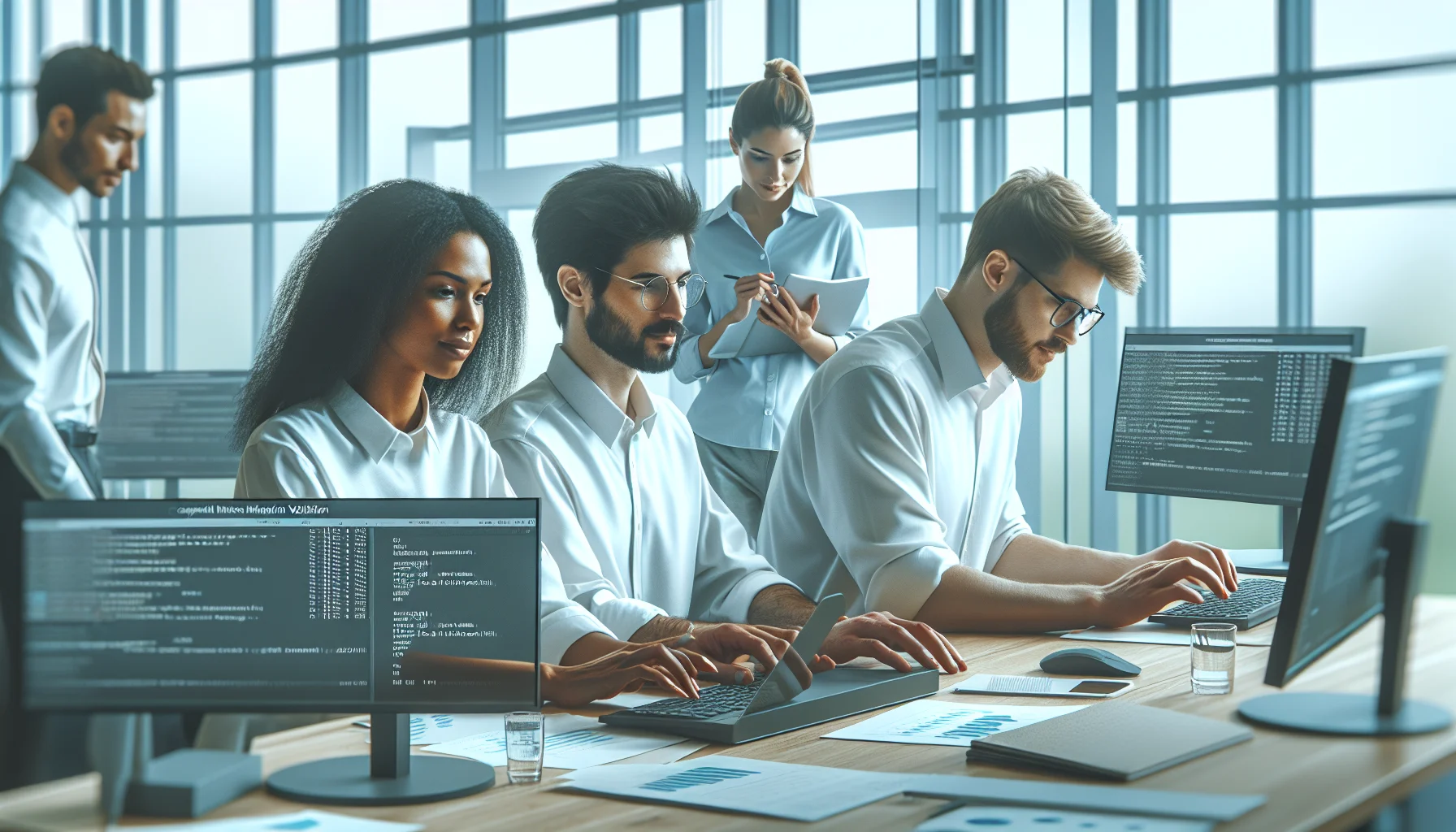 Team running LMS migration validation hashes and count checks dashboard