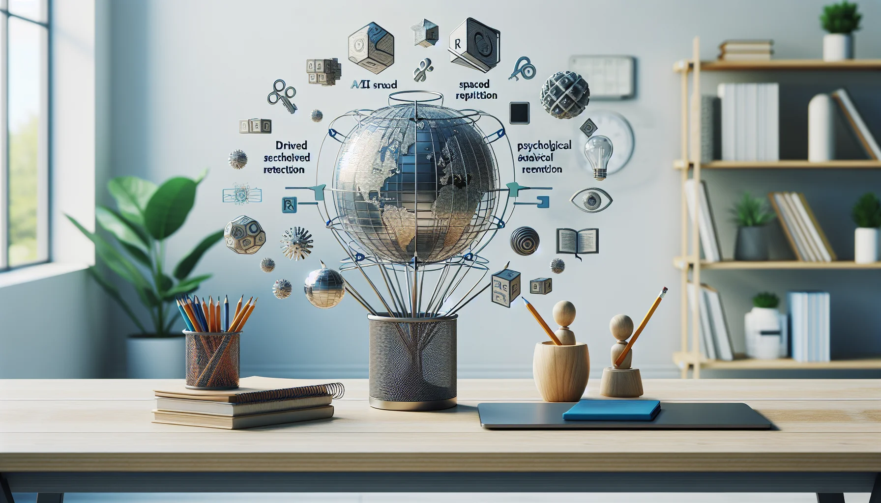 Teacher dashboard showing AI schools spaced repetition analytics