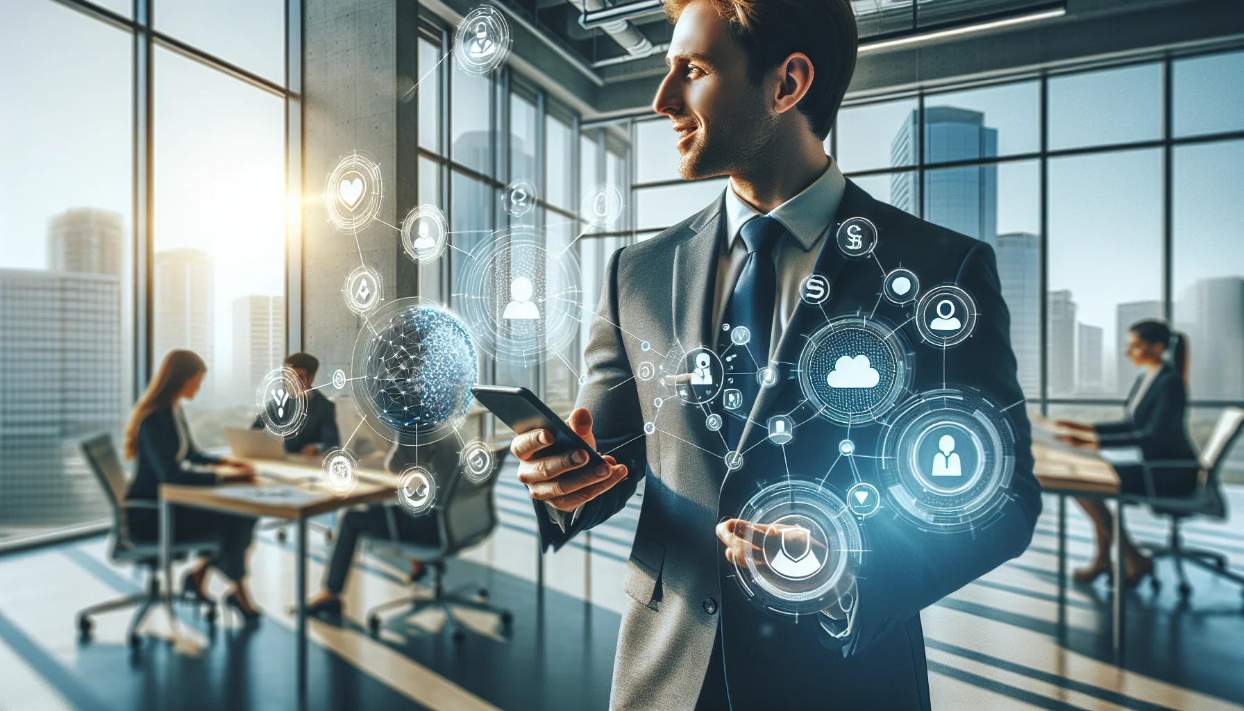 Team using social learning features to boost remote employee engagement