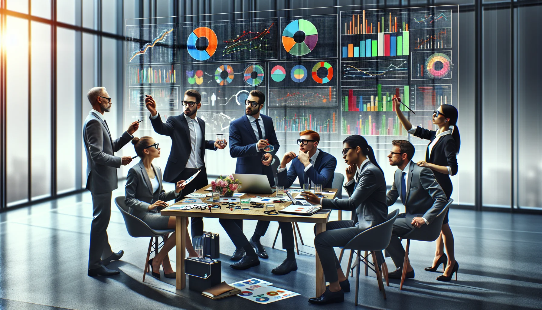 Analysts reviewing data quality issues for skills analytics dashboard