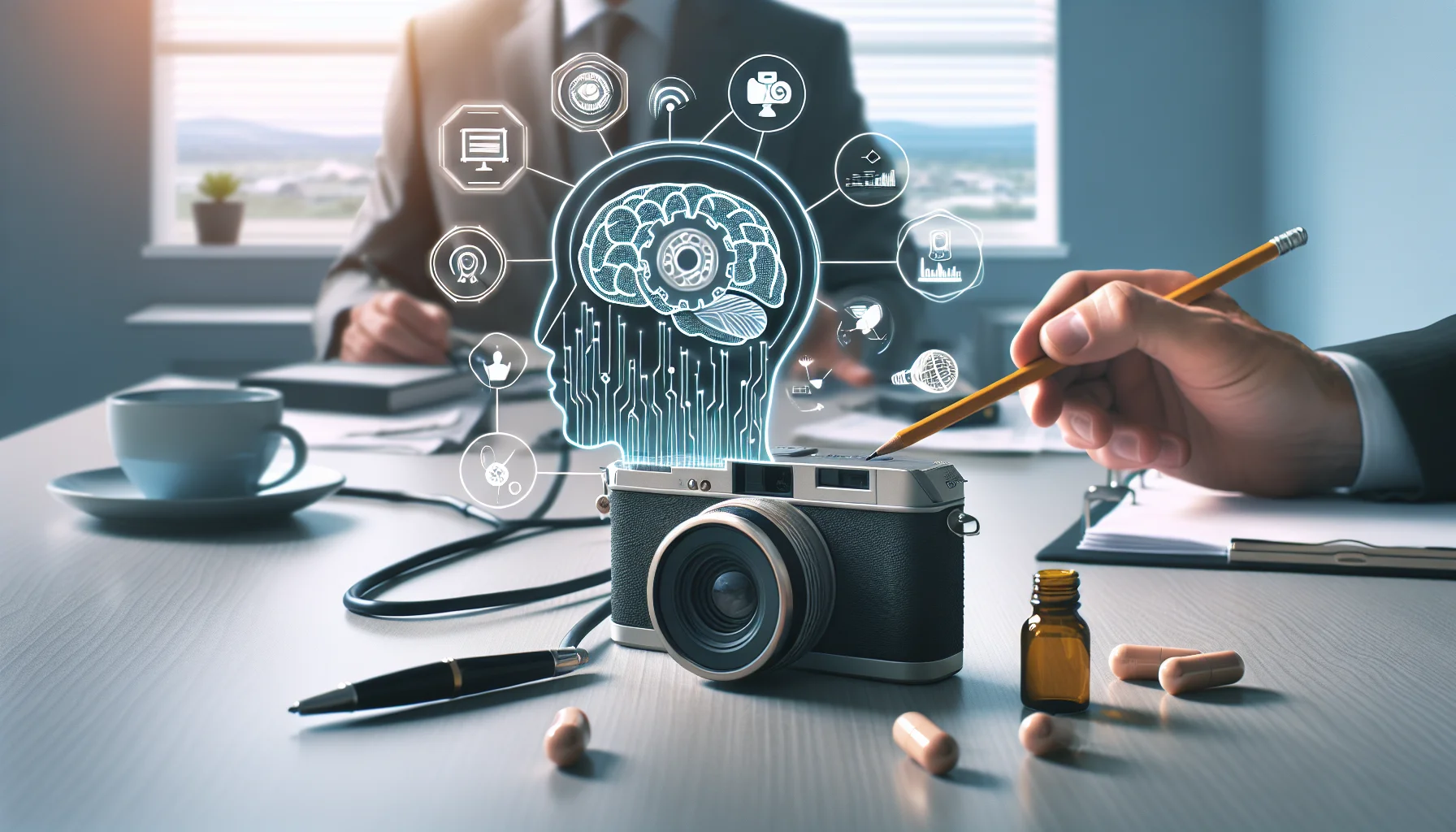 SME recording user-generated video on laptop for knowledge capture