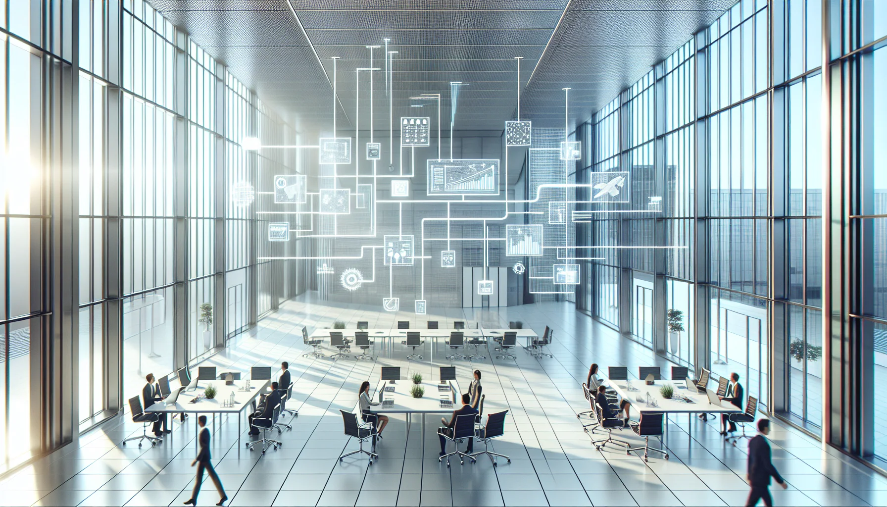 Engineers reviewing an automated tagging pipeline architecture diagram