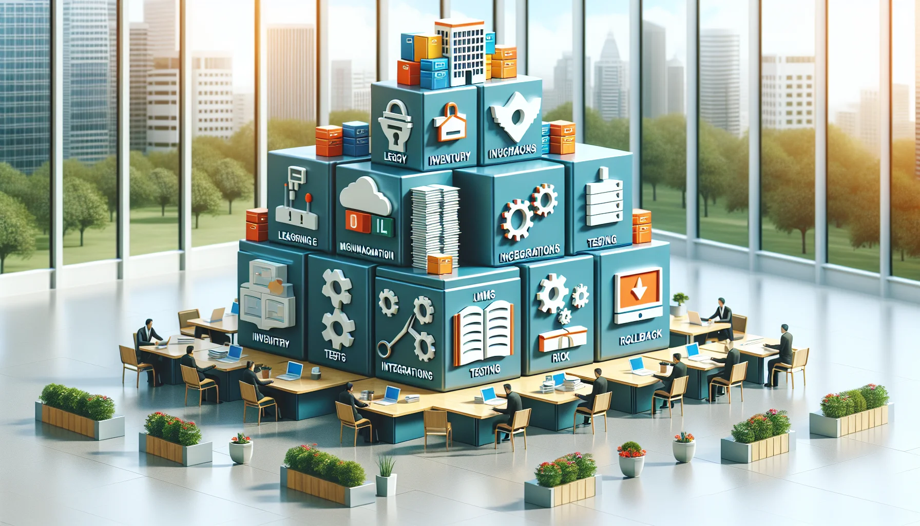 Architects planning to migrate LMS to zero trust diagram