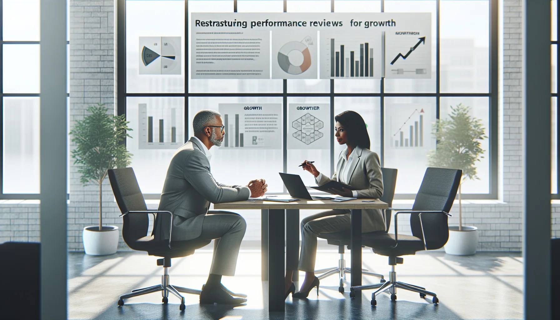 Managers planning to restructure performance reviews with templates