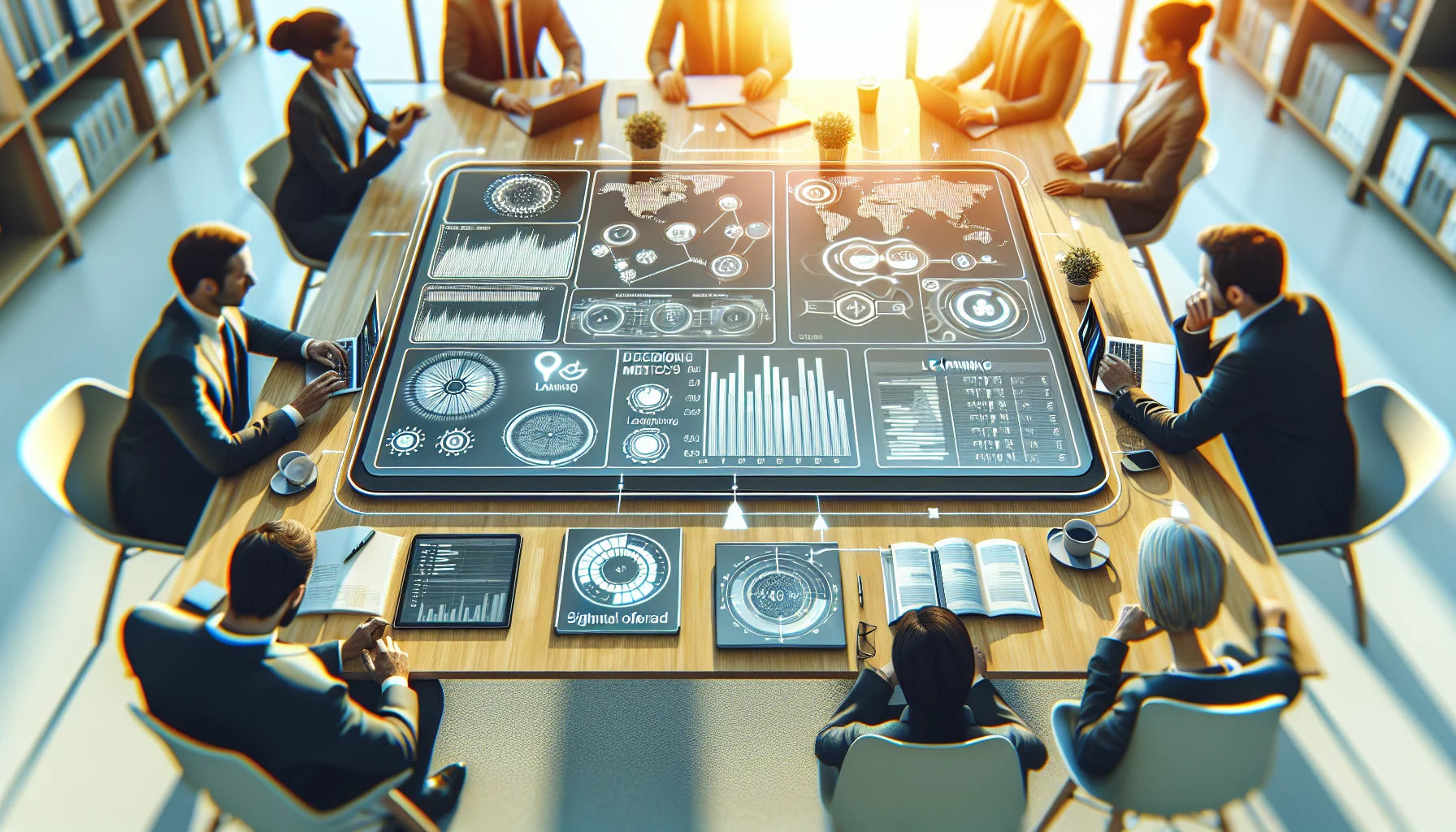 Analyst dashboard showing decision fatigue metrics and trends