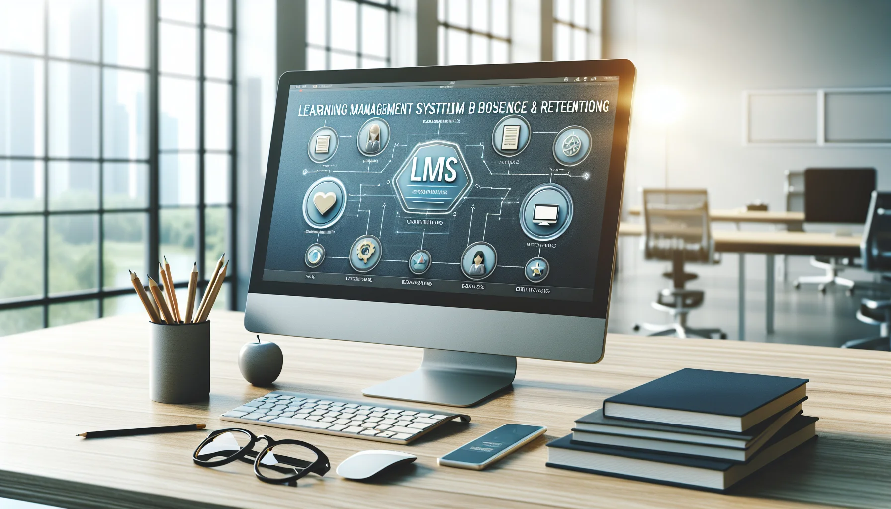 LMS certifications and digital credentials displayed on dashboard