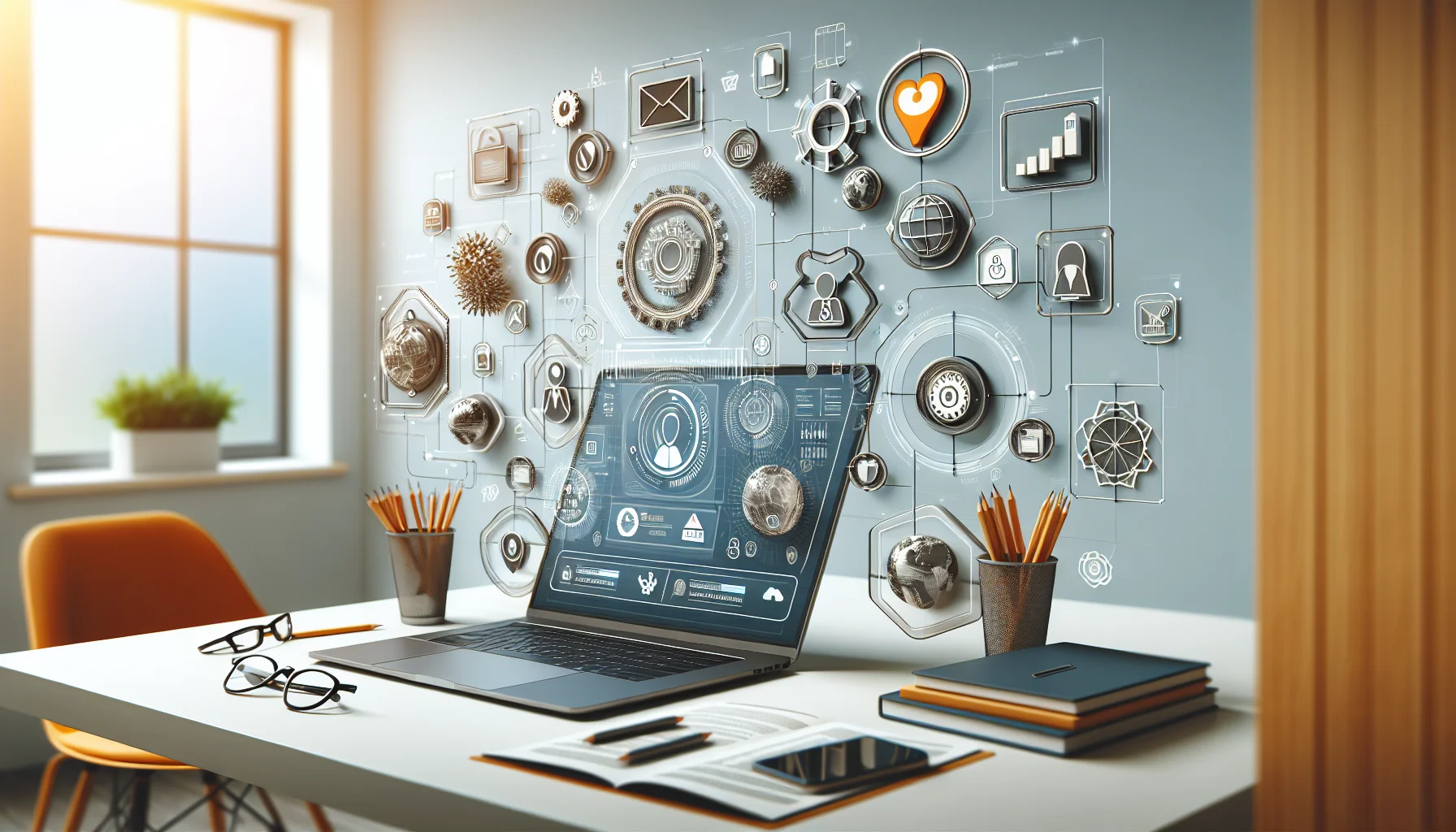 Dashboard showing lms engagement features: progress bars and analytics
