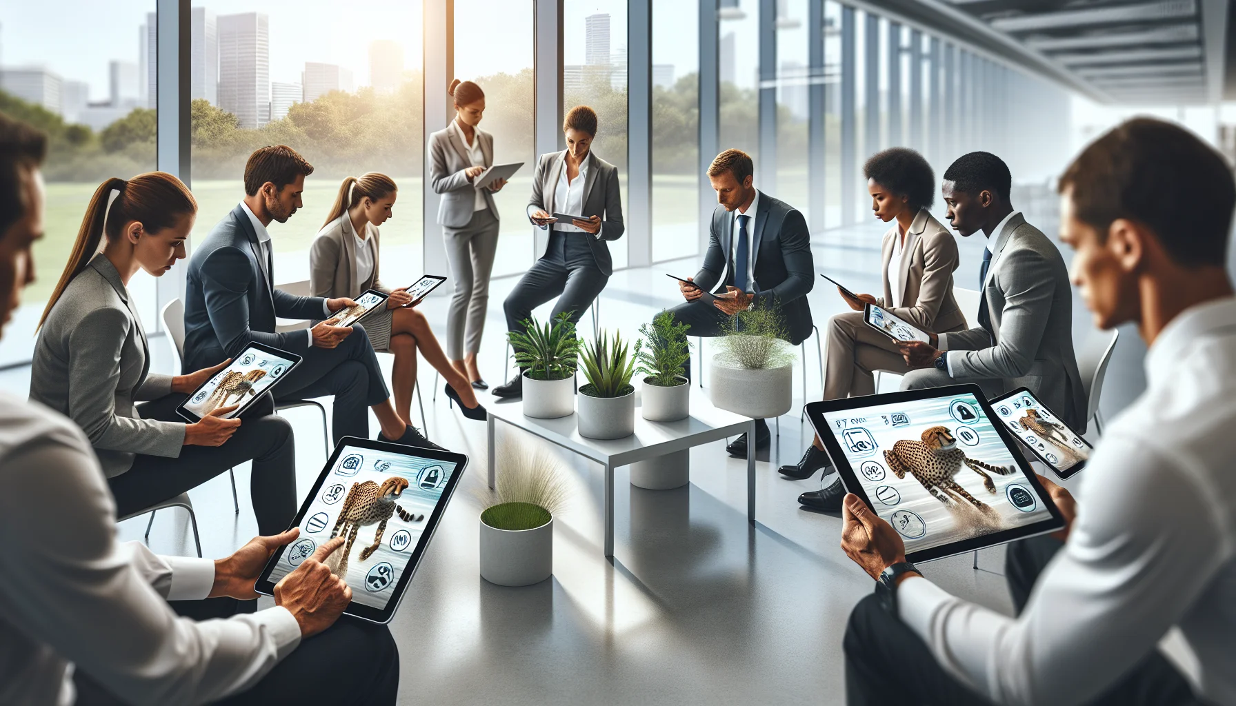 Engineers reviewing microlearning benefits module dashboard in LMS