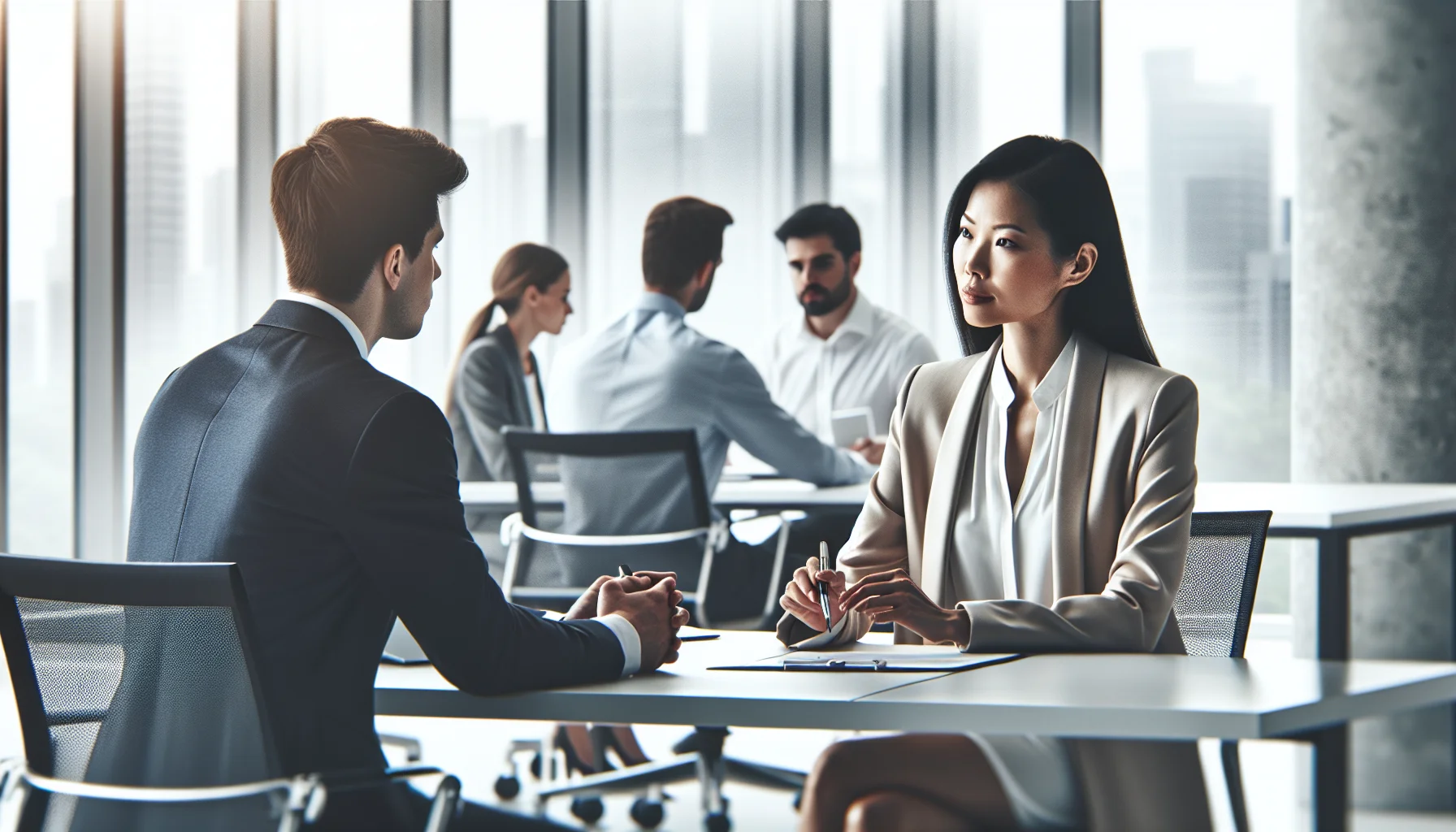 HR leader conducting stay interviews high-potential with a HiPo
