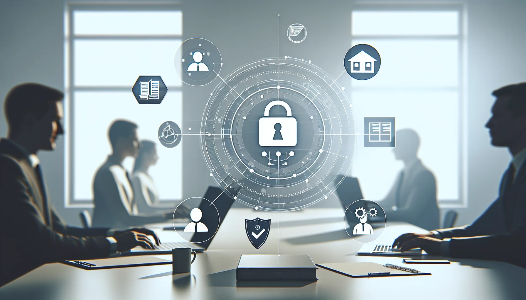 Administrator configuring Upscend user permissions on secure dashboard