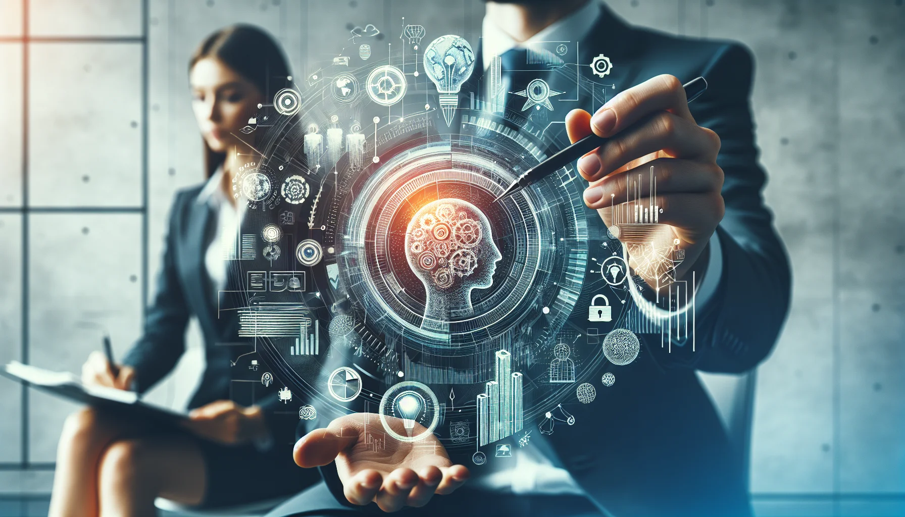 Instructor reviewing adaptive learning analytics and personalized learning paths