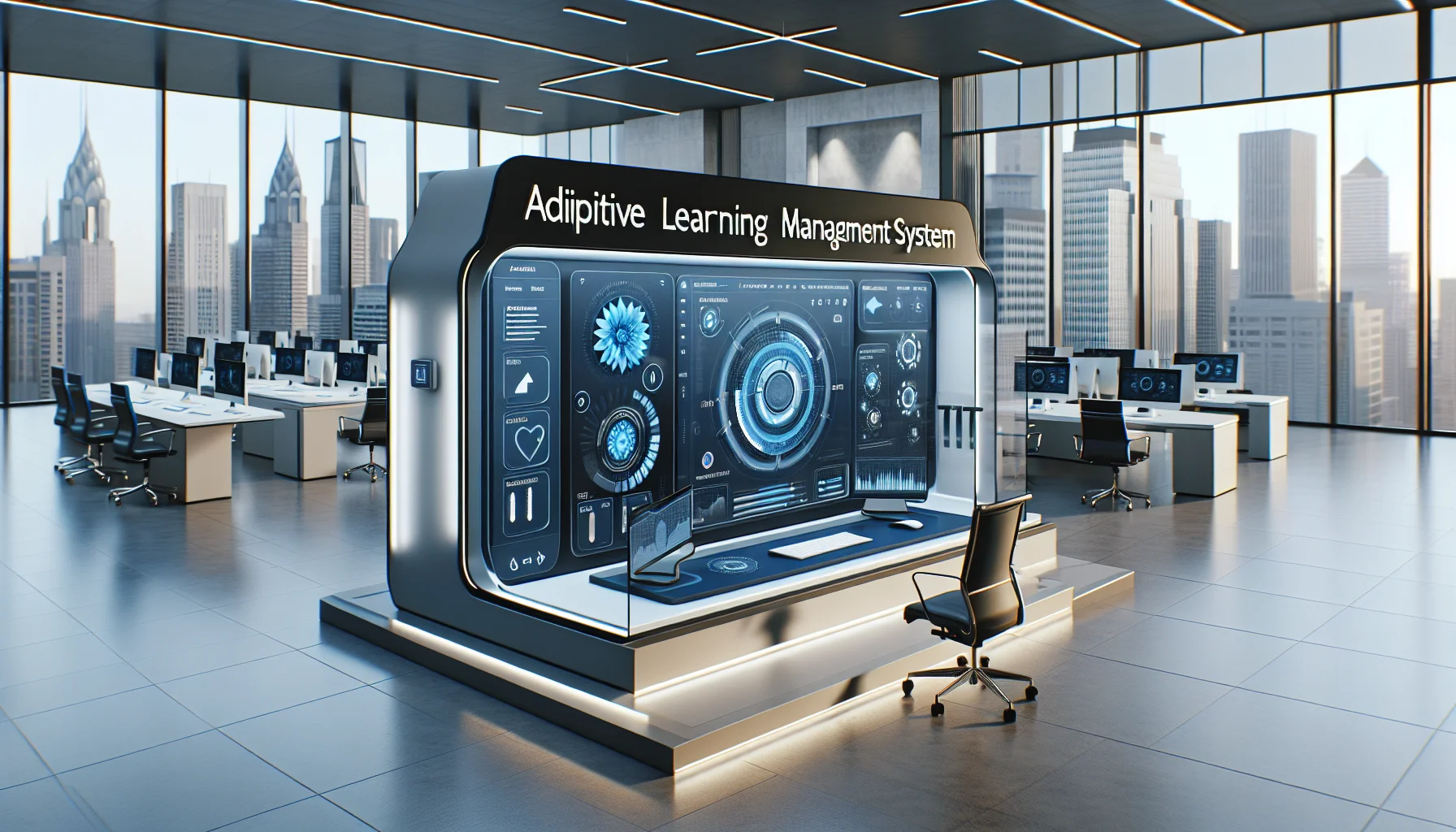 Dashboard showing adaptive learning LMS sequencing and learner progress