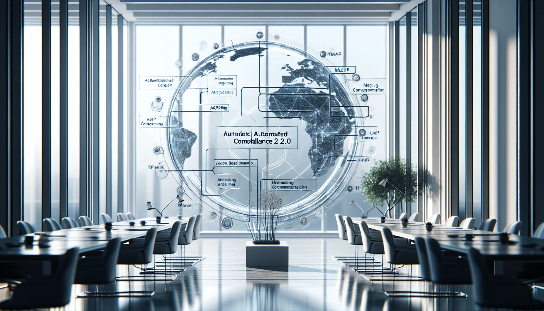 Dashboard showing automated compliance 2.0 AI regulatory tracking