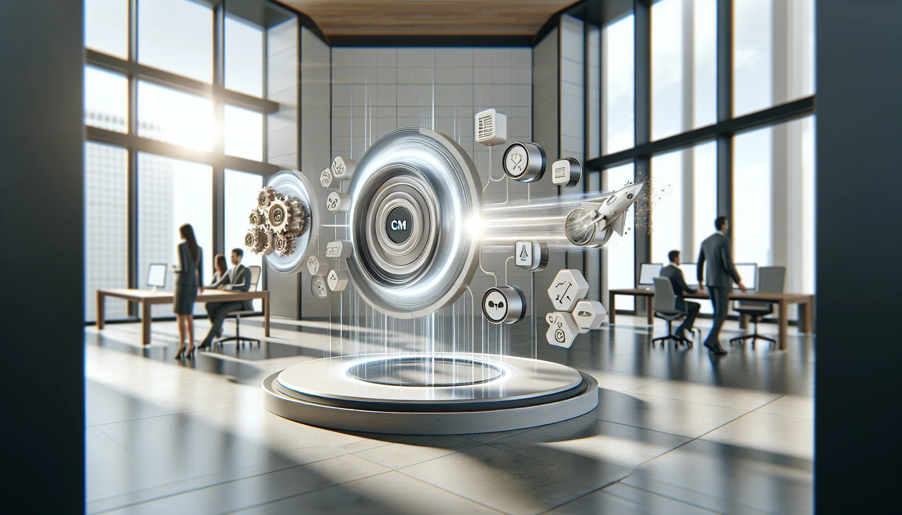Dashboard showing CRM to LMS automation workflow and metrics