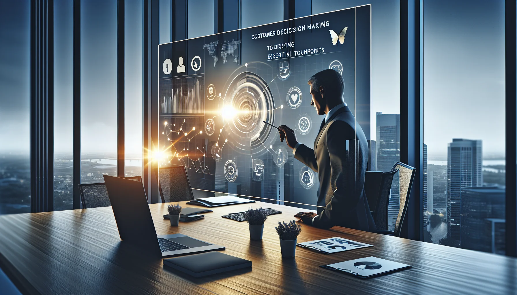 Team mapping customer decision making across marketing touchpoints