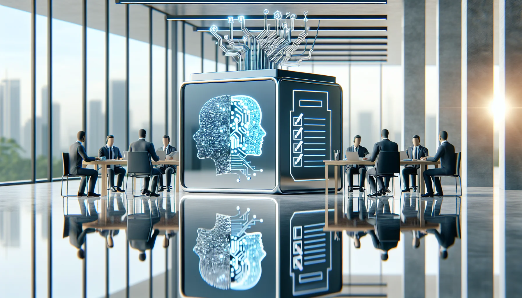Digital twin compliance dashboard showing audit trails and training records
