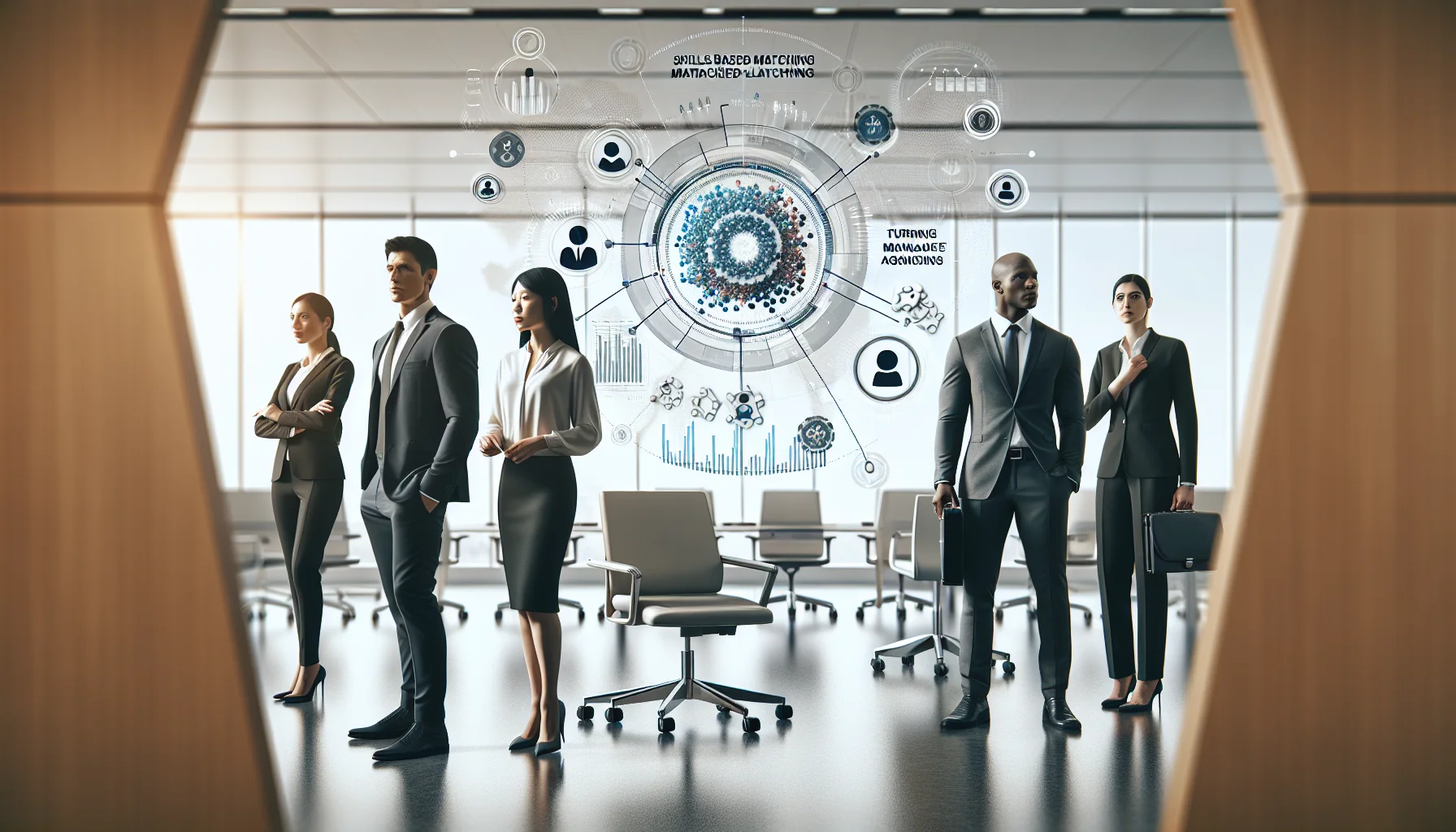 Dashboard comparing talent marketplace platforms with LMS integration connectors