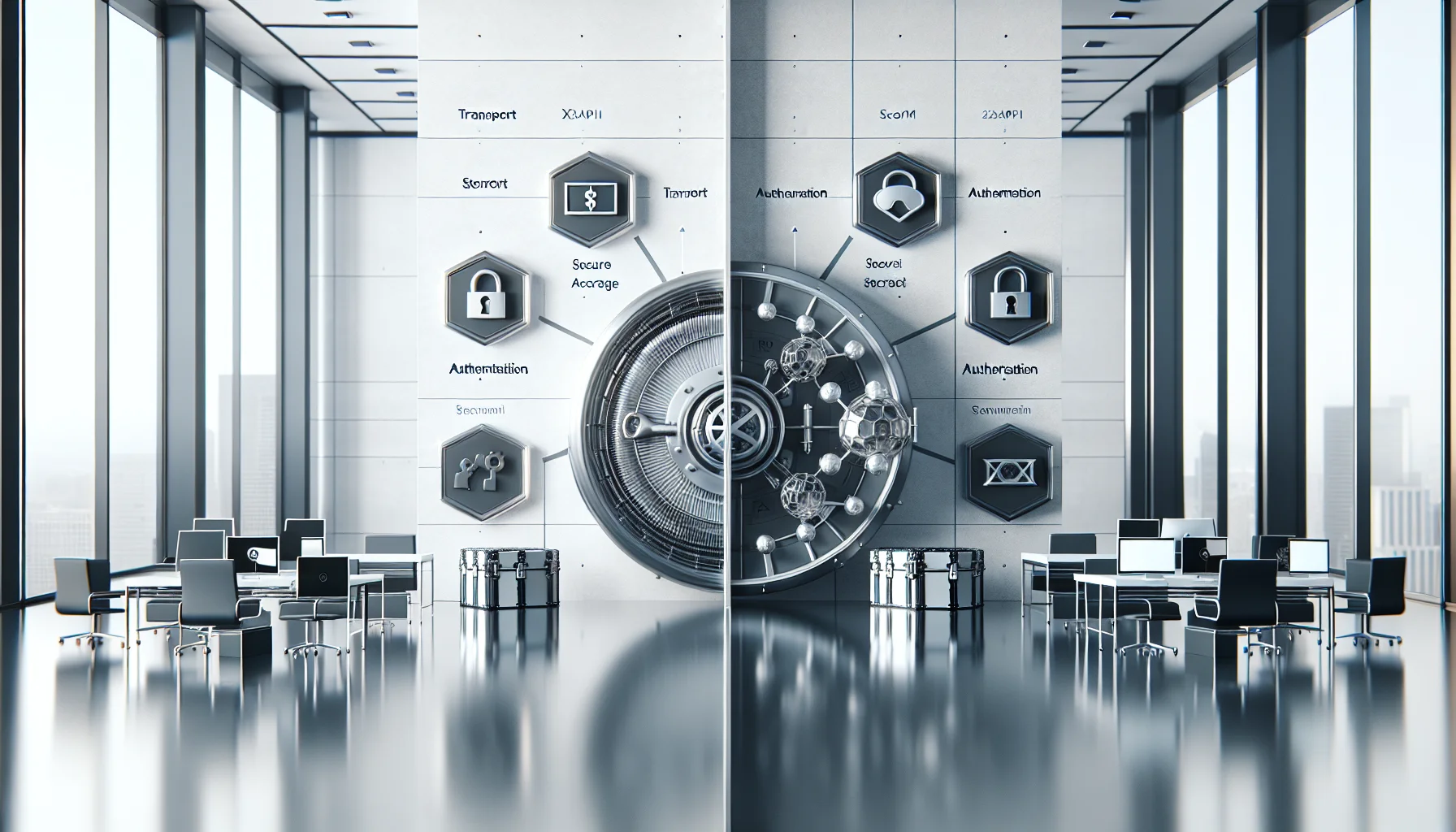 Diagram of secure xAPI security architecture across LRS layers