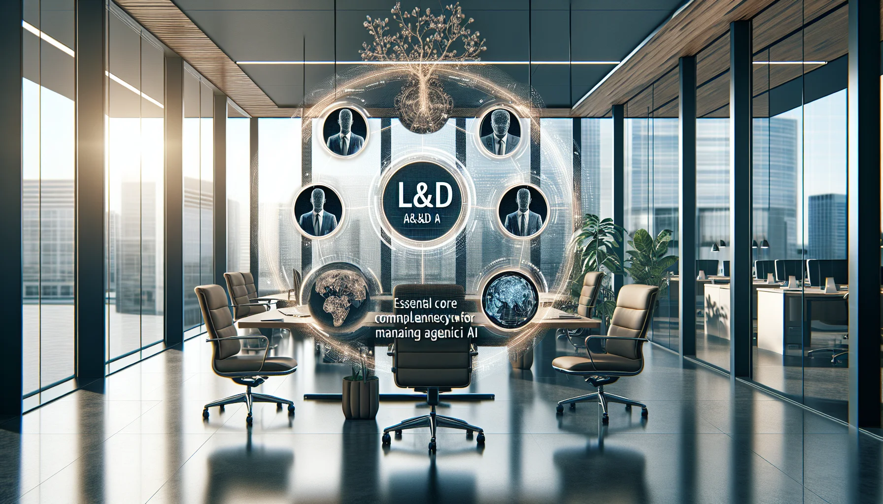 L&D team planning L&D AI skills pilot on laptop