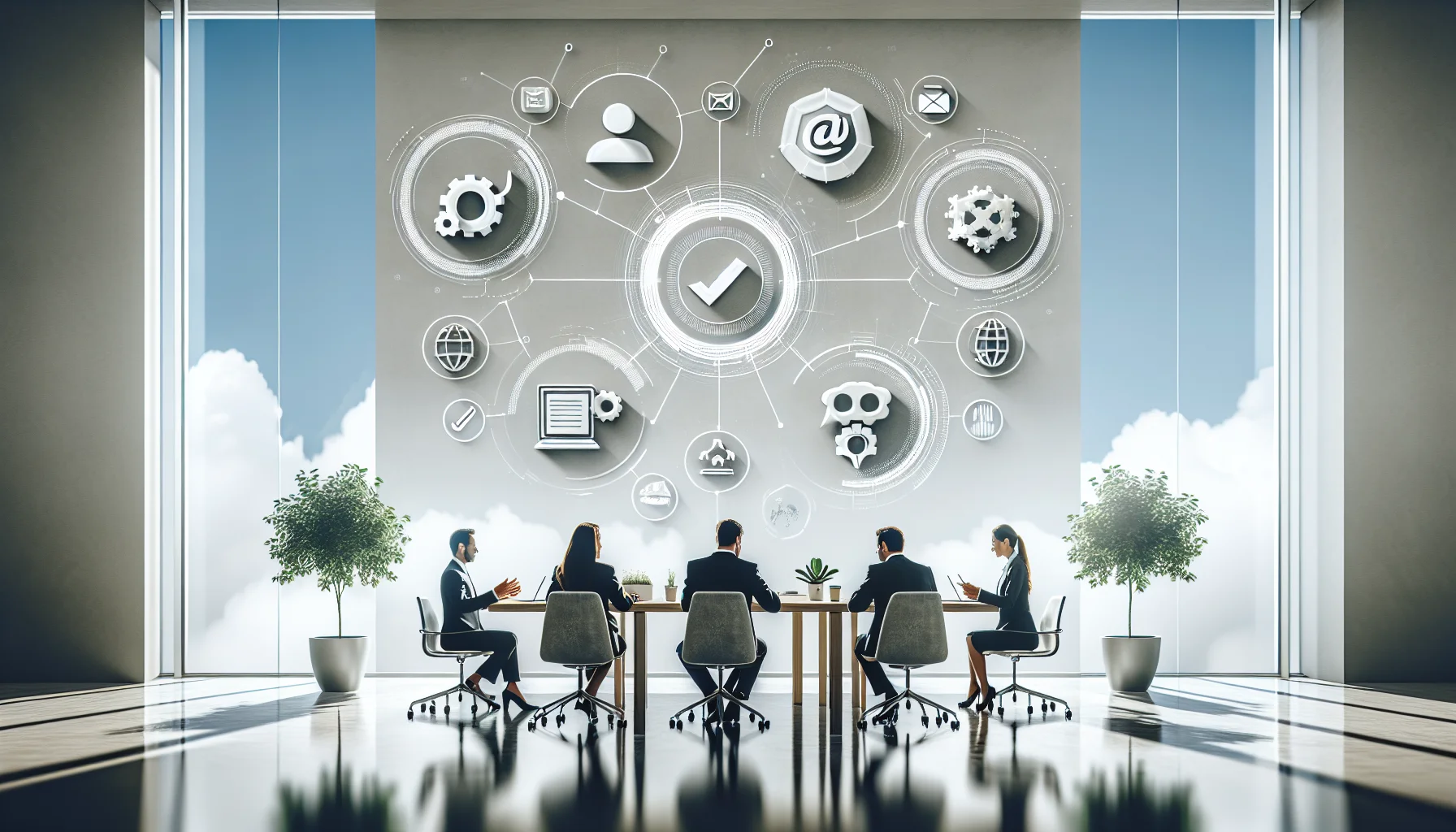 Diagram of LMS integrations with HRIS, SSO, and API