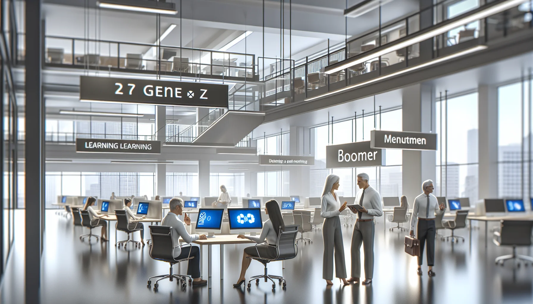 HR team comparing Gen Z learning preferences and Boomer preferences