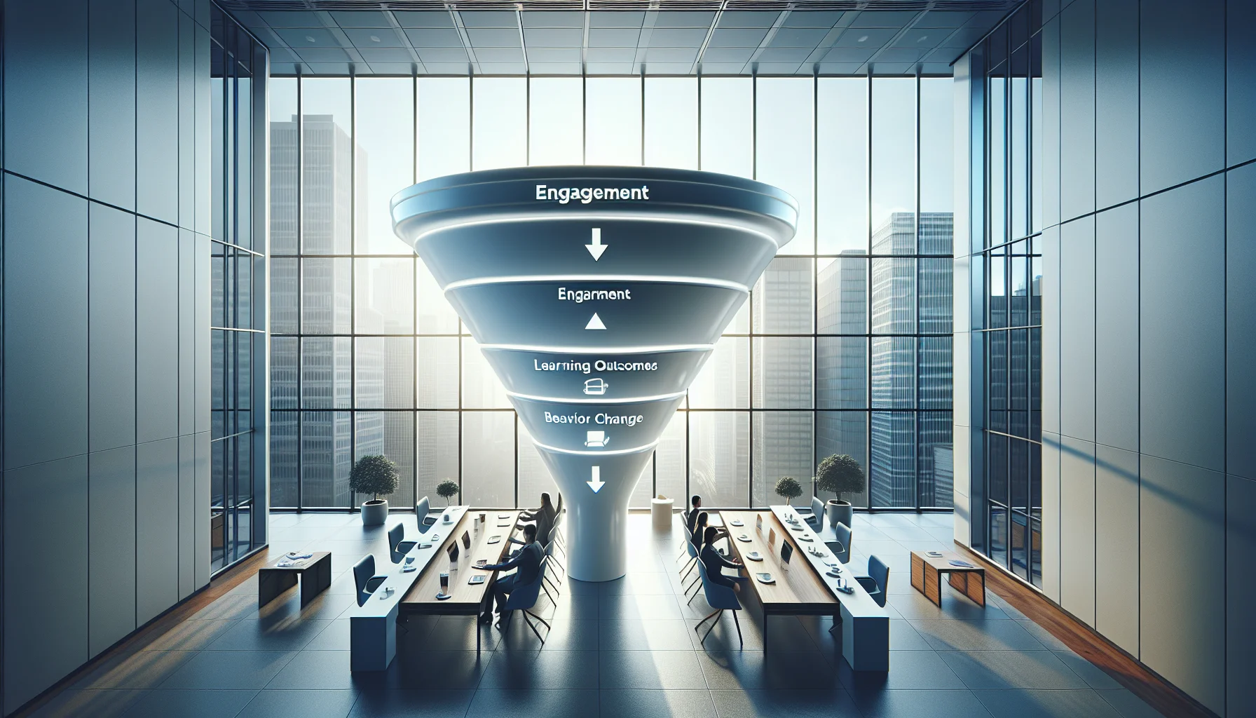 Dashboard showing gamification effectiveness metrics and engagement KPIs