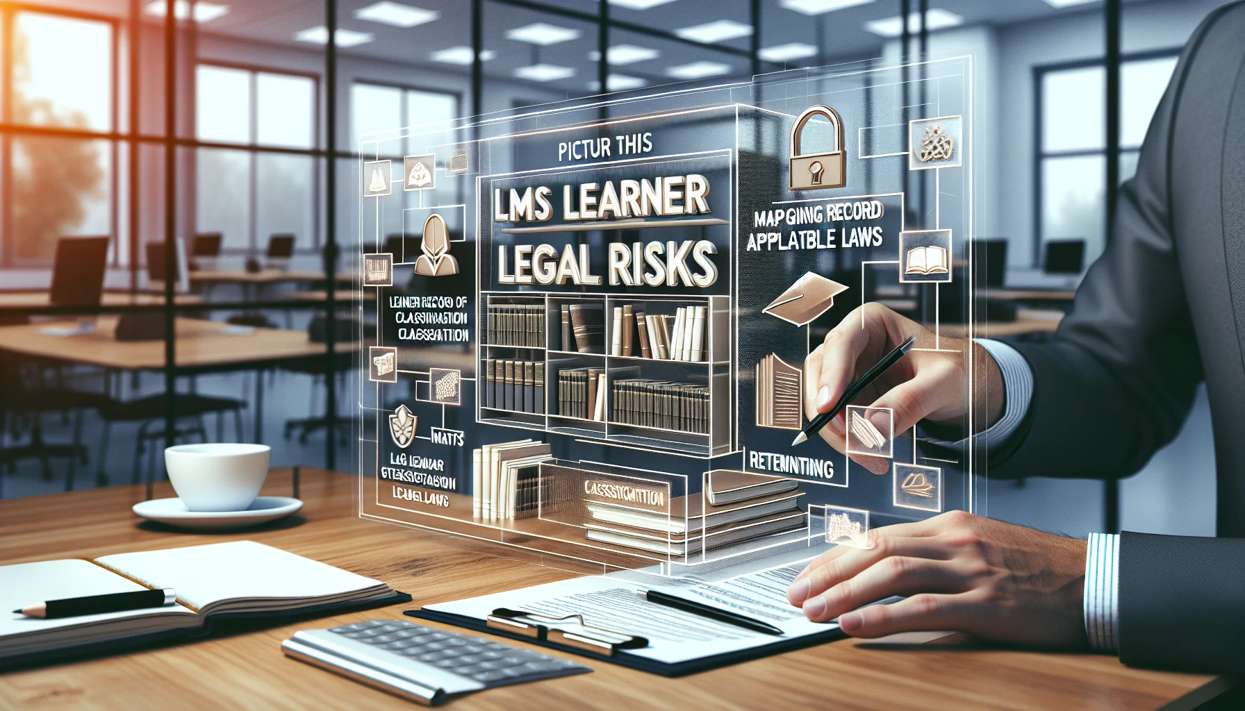 L&D team reviewing lms learner data legal controls