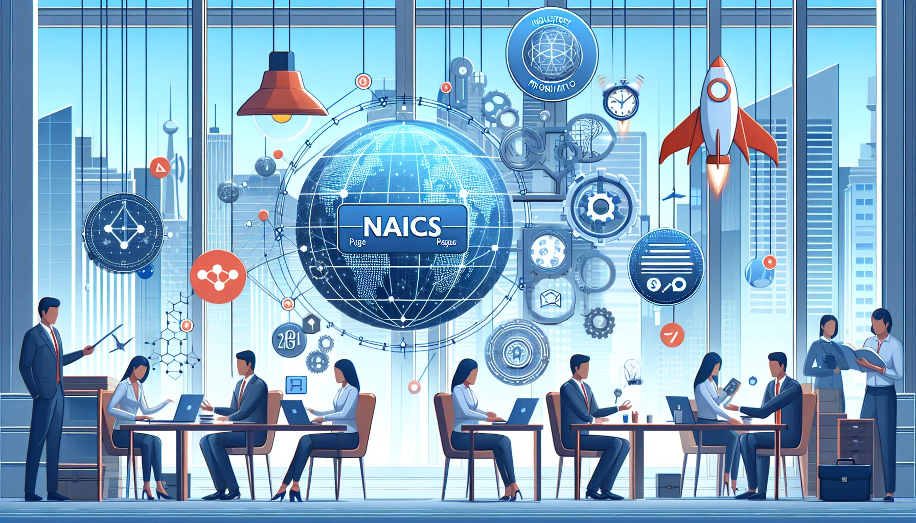 Team scoring NAICS codes spreadsheet for landing pages