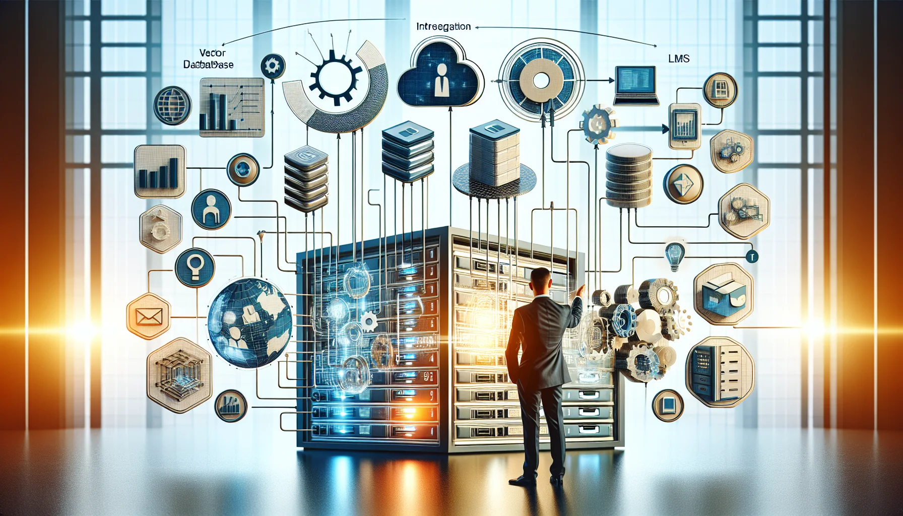Team planning to integrate vector database into LMS search