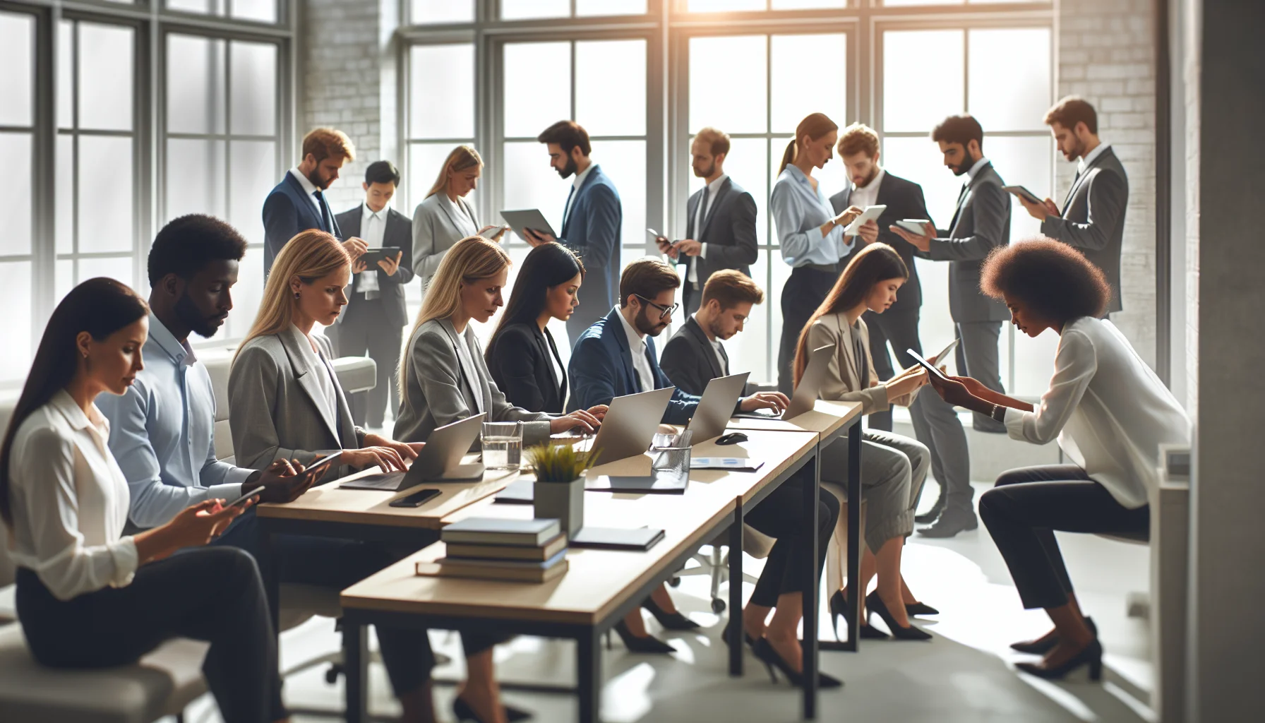 Mobile-first learning app interface on handheld device for deskless teams