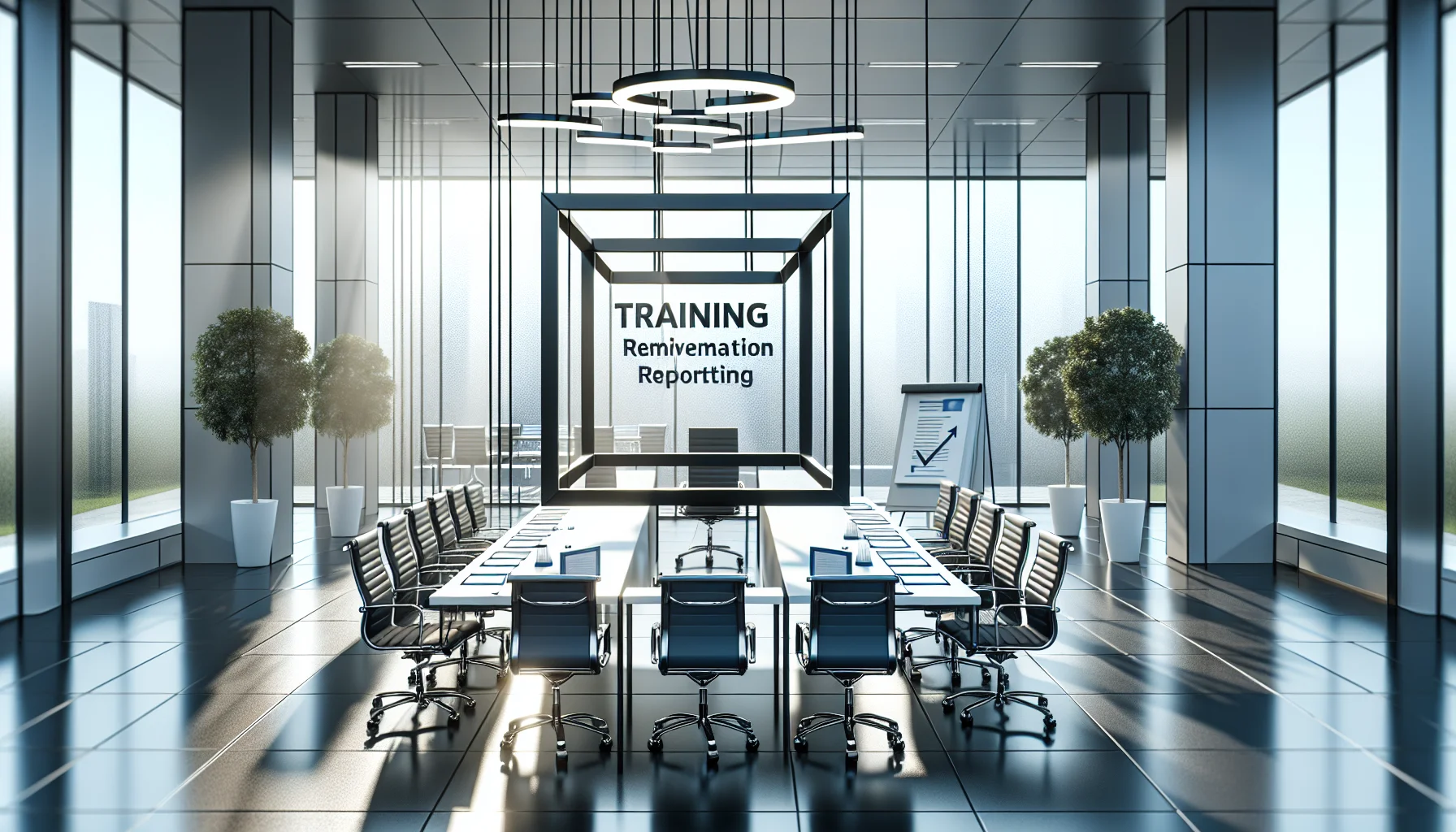 Audit-ready training remediation reporting workflow on laptop screen
