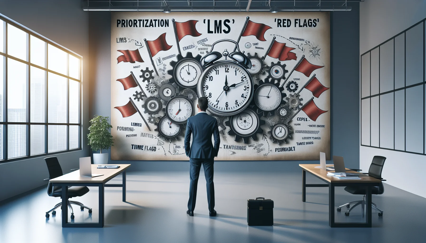 Team scoring prioritize LMS red flags on impact matrix
