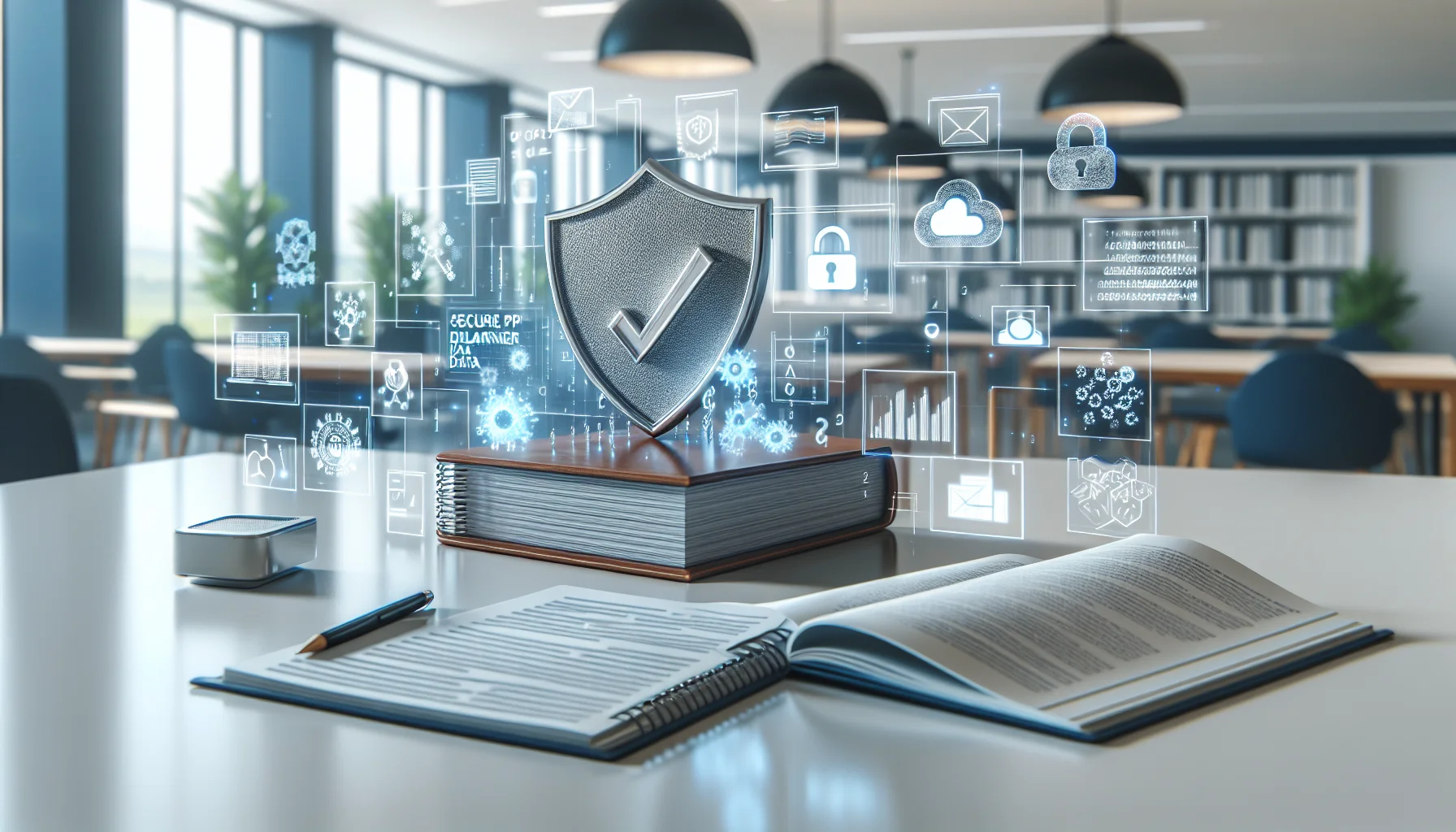Security team reviewing xAPI data privacy controls and diagrams