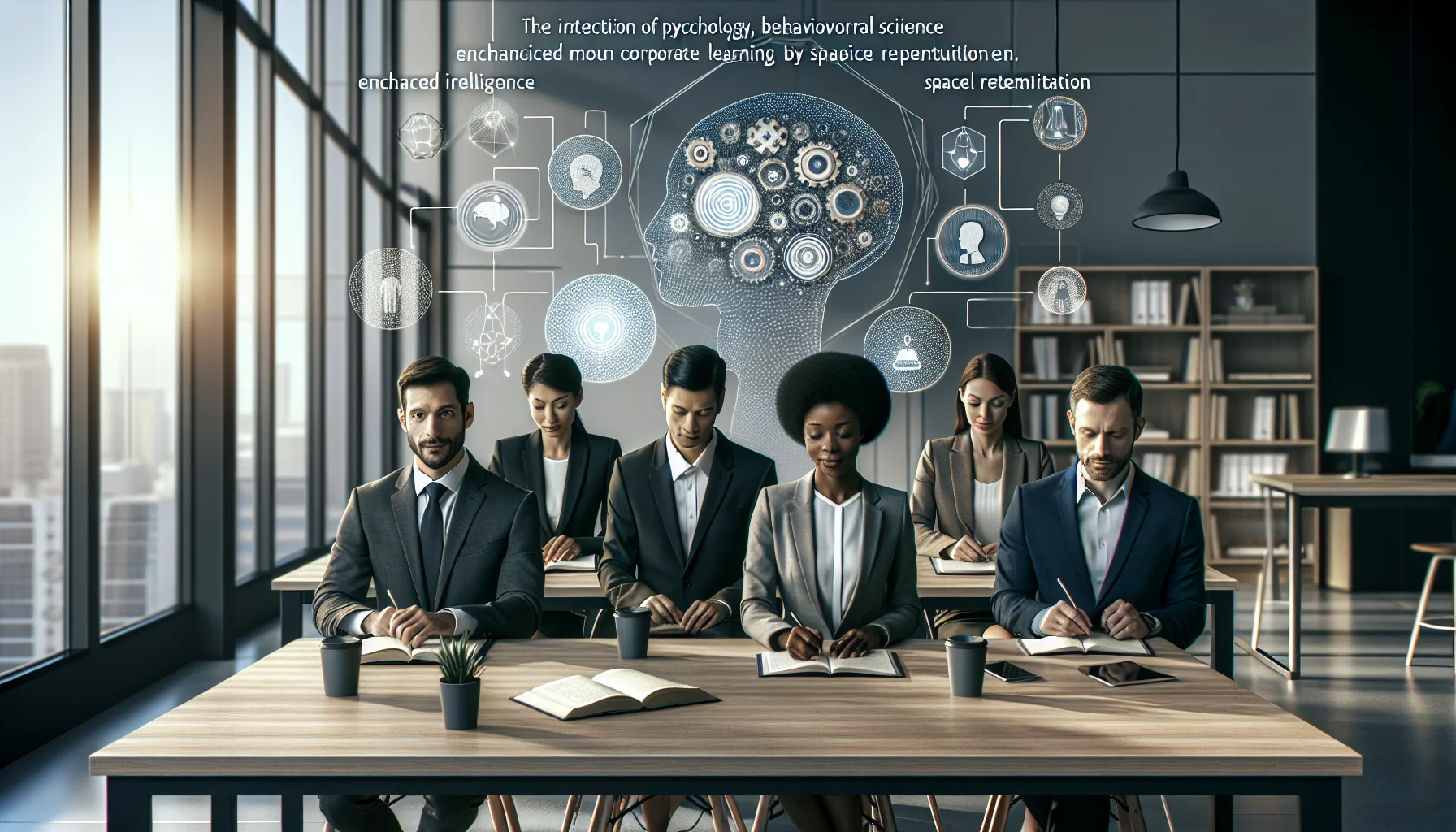 Dashboard showing AI-driven future spaced repetition analytics for L&D