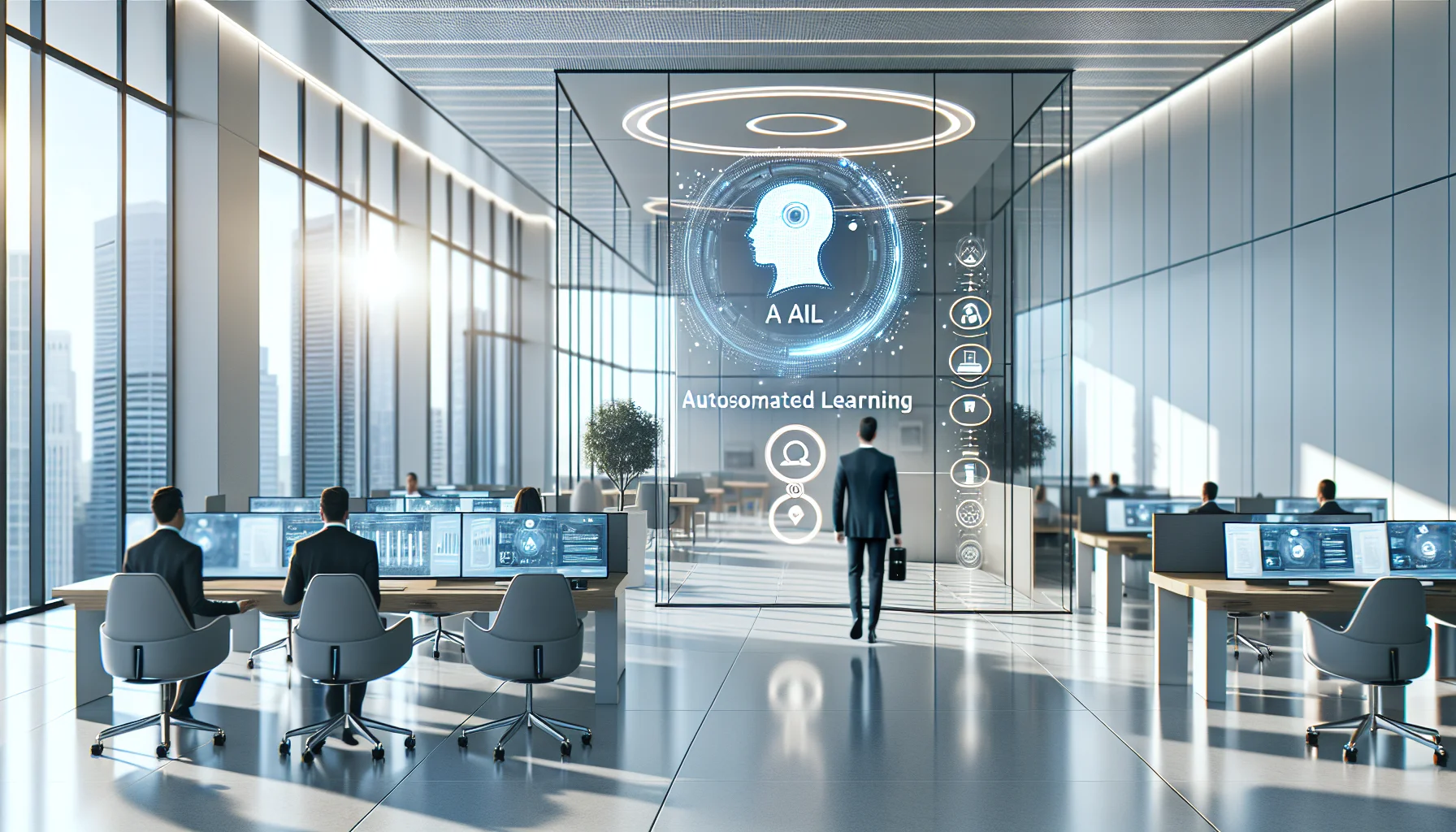 HR team reviewing AI learning UAE data for Emiratization future
