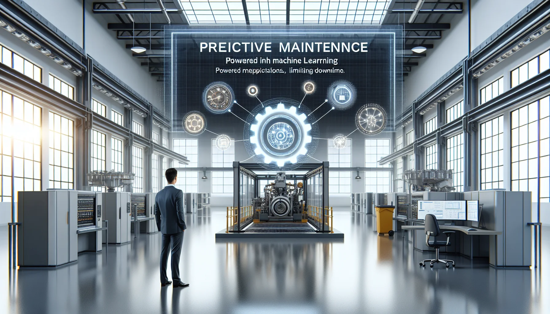 Machine learning predictive maintenance reducing downtime