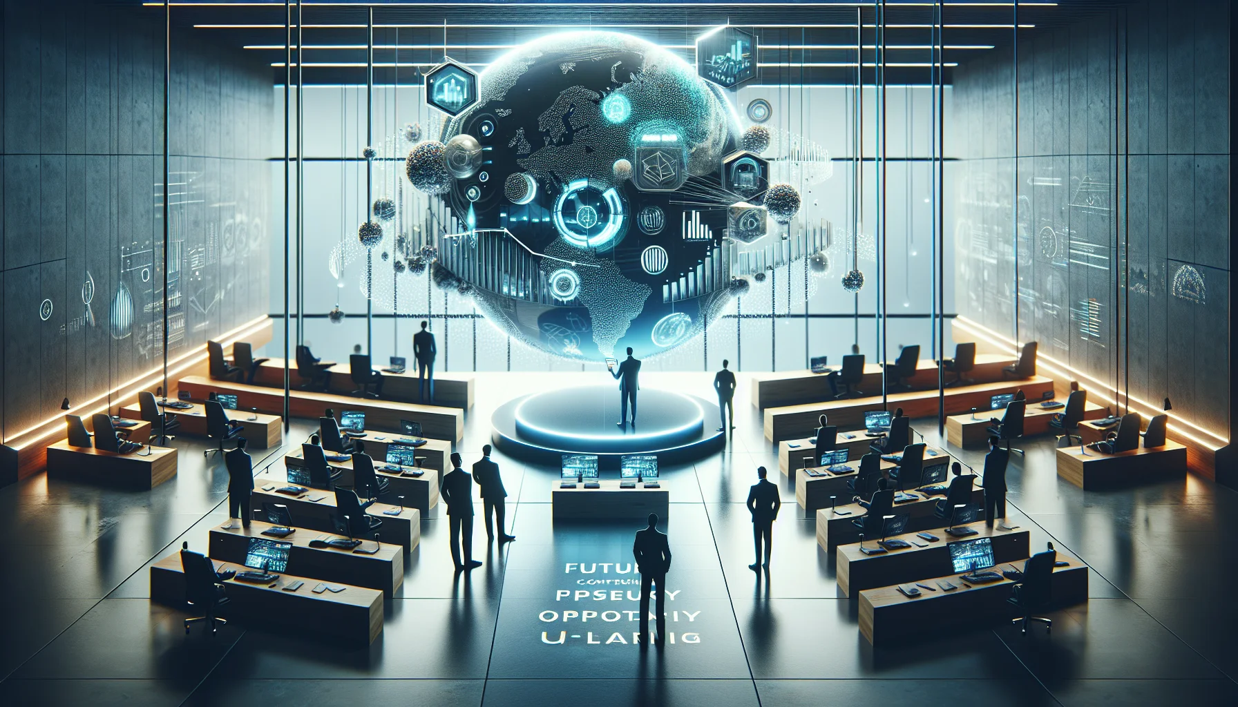 Executives reviewing opportunity cost unlearning metrics on dashboard