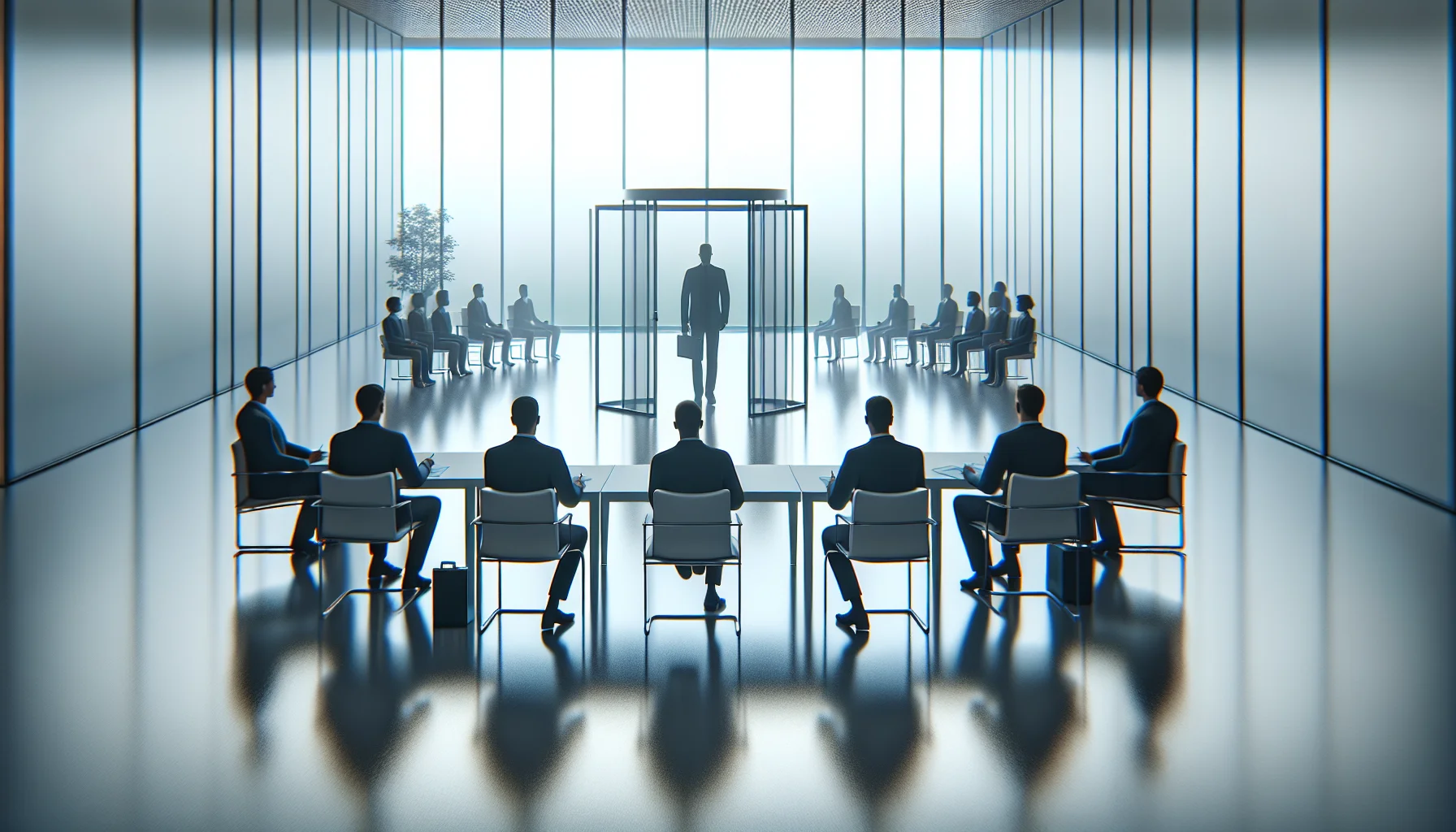 Hiring panel using structured interviews to reduce hiring bias