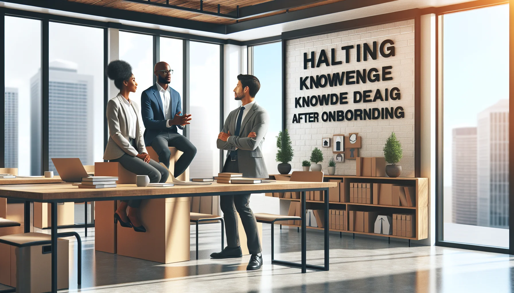 Manager reviewing onboarding dashboard to detect knowledge decay after onboarding